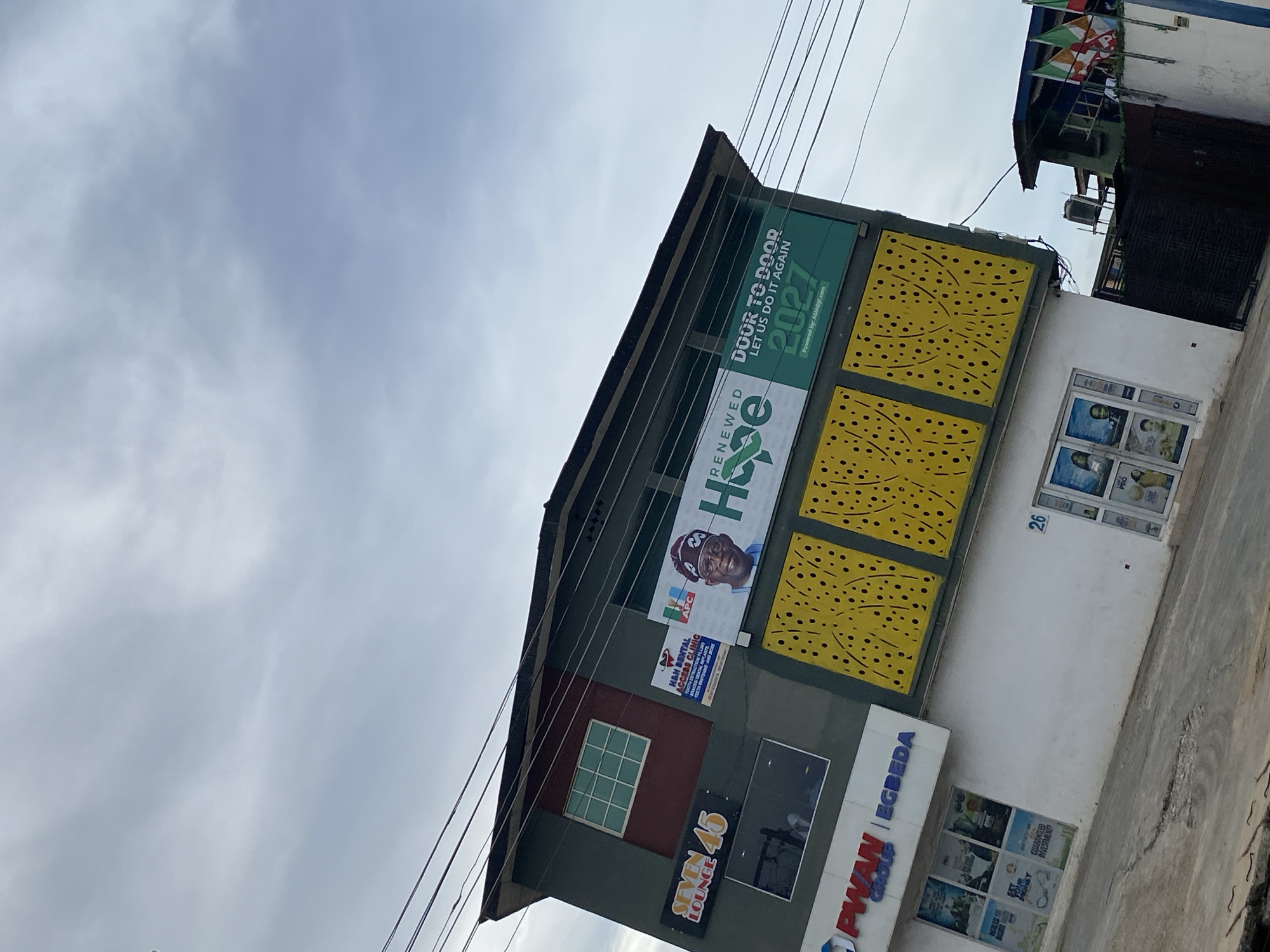 Everyday street life documented in Egbeda, Lagos
