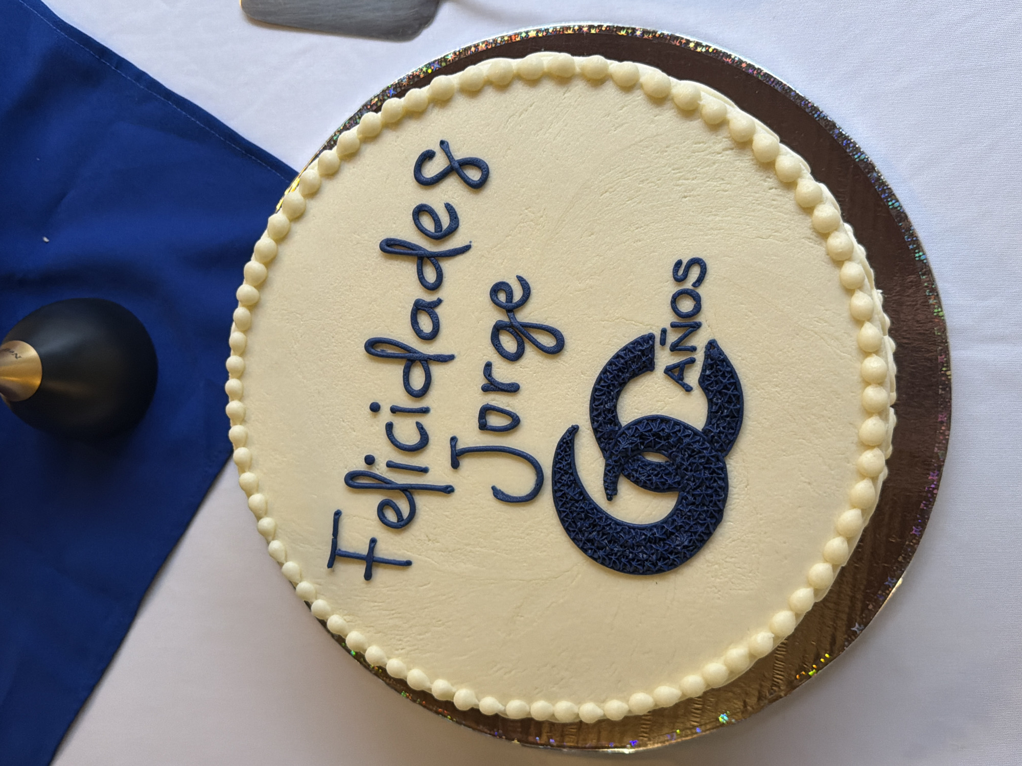 Birthday cake and garden tree documented in separate observations
