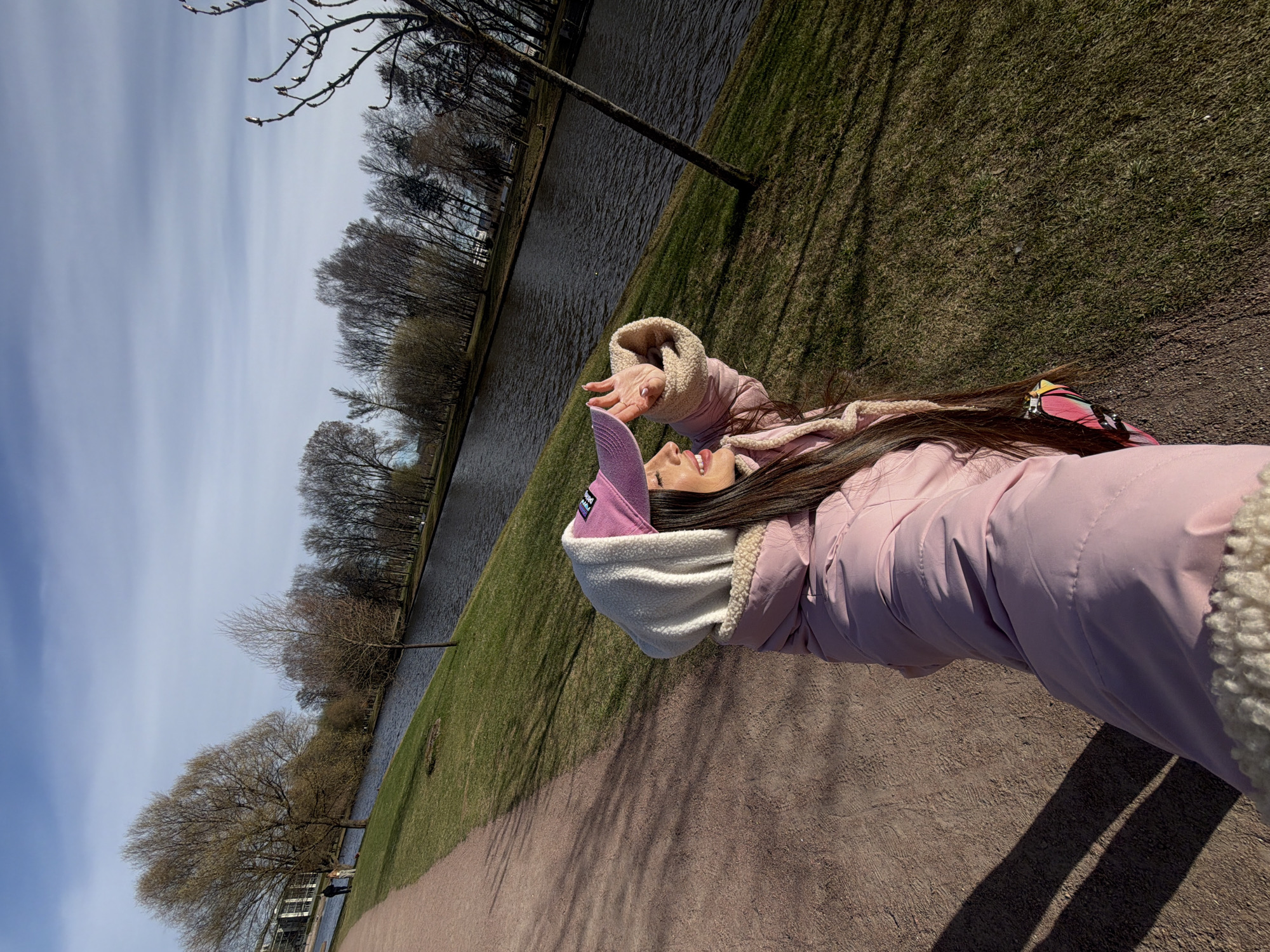 Spring afternoon captured along Saint Petersburg waterfront