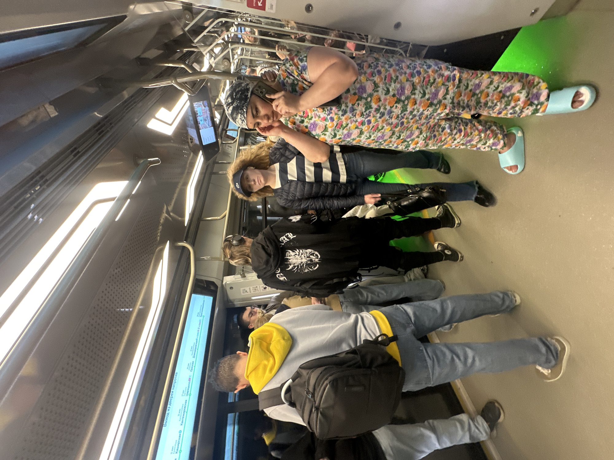 Moscow metro, architecture, and street details on a June afternoon