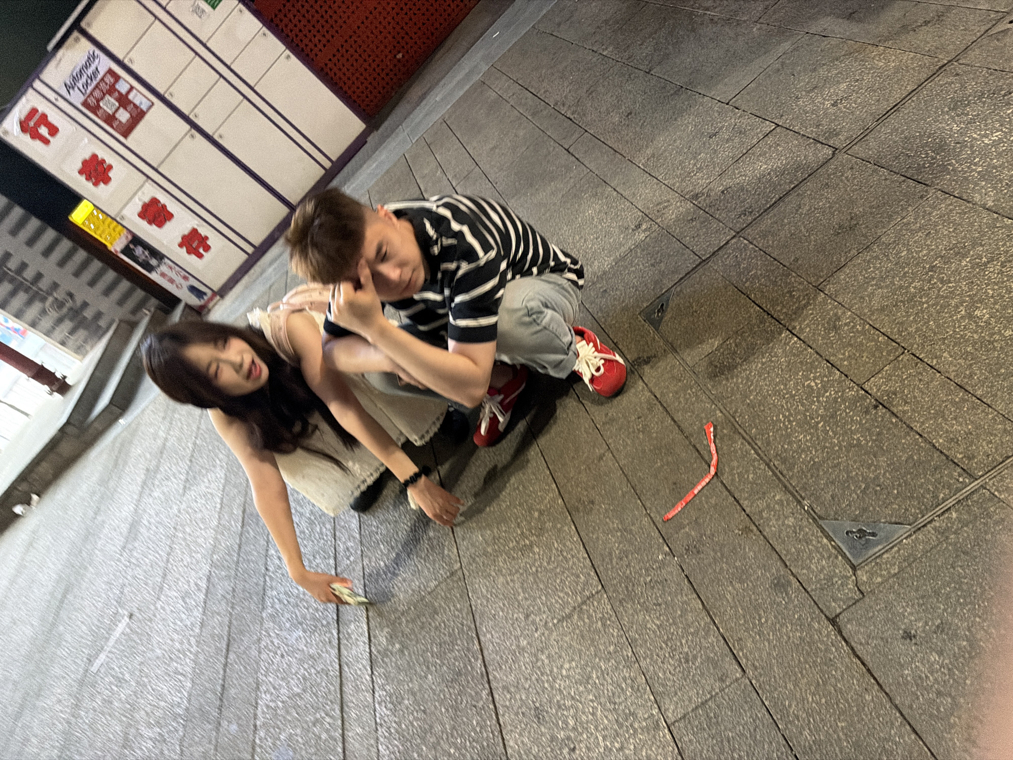 Evening street life across Yuzhong District, Chongqing