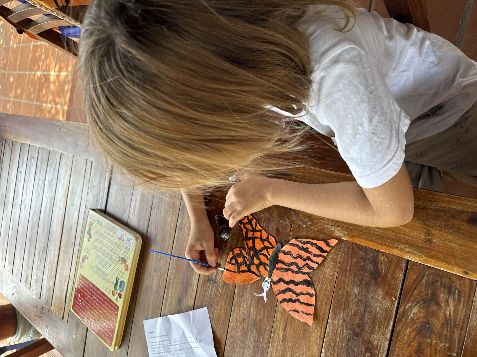 Family celebrates child's birthday with activities in Mũi Né