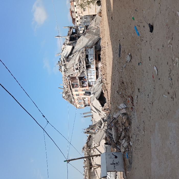 Gaza urban destruction documented in morning visual survey