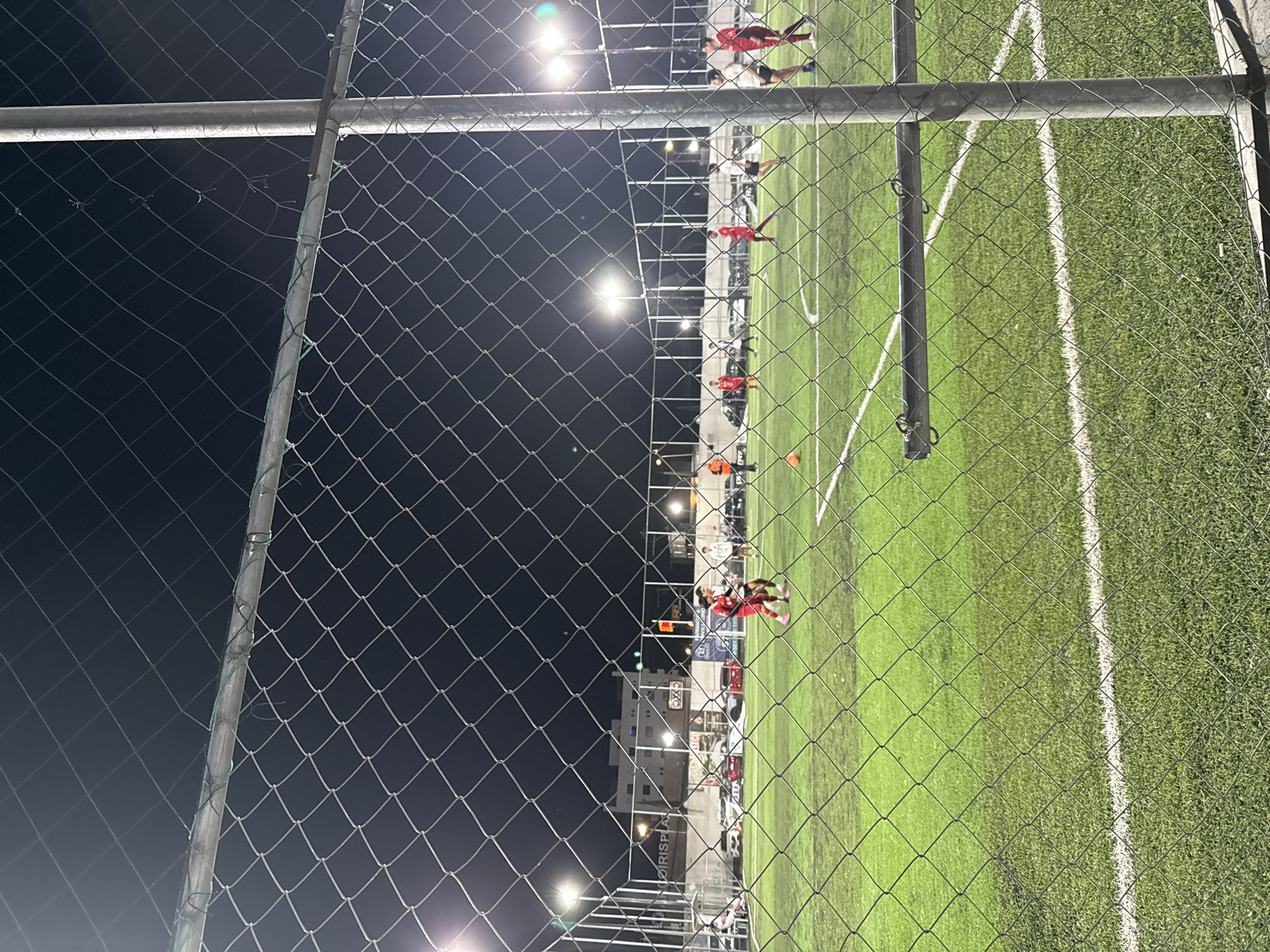 Late-night soccer match observed in Tlaxcalancingo, Mexico