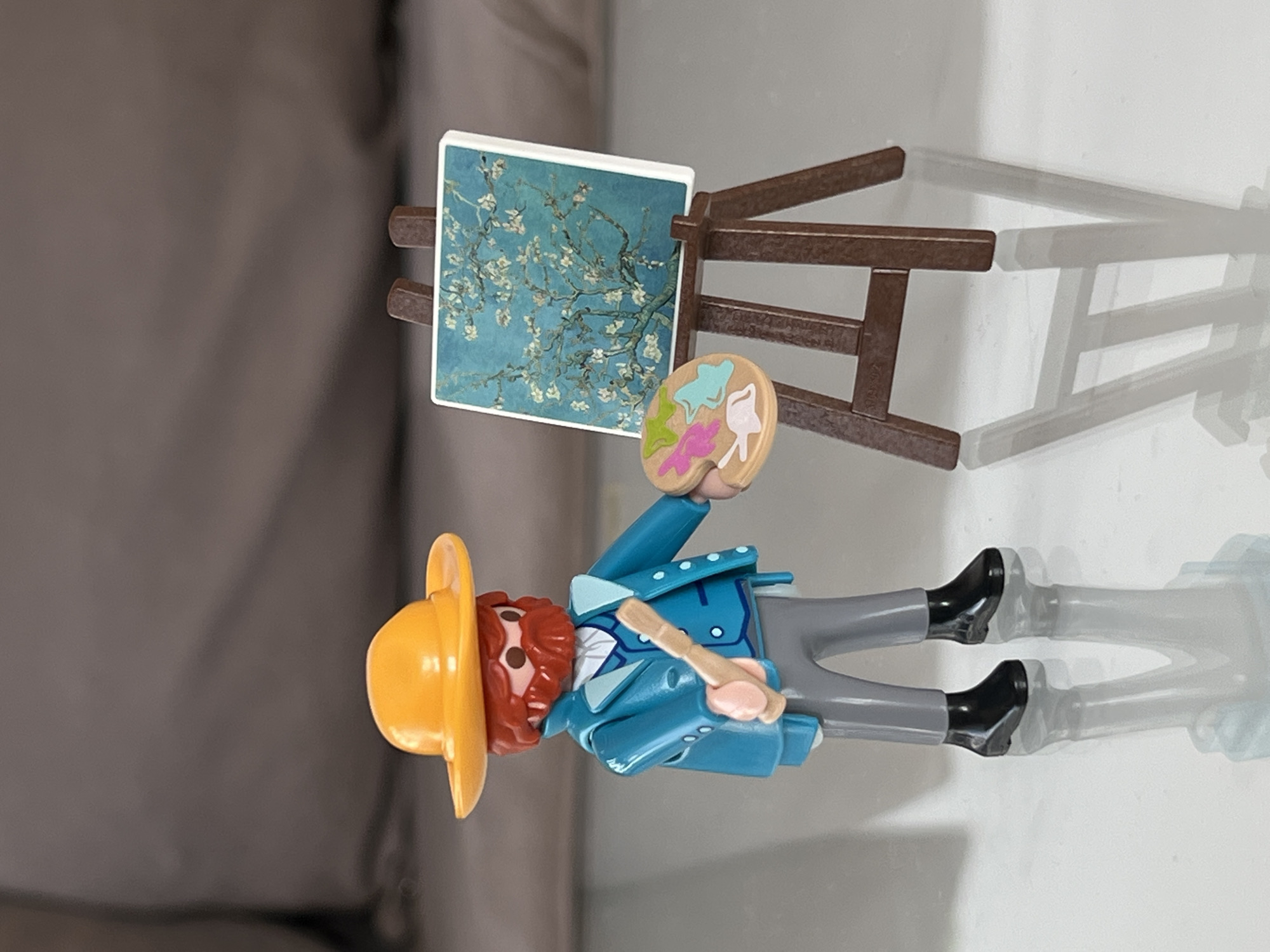 Playmobil Van Gogh collectible figure documented in Bar, Montenegro