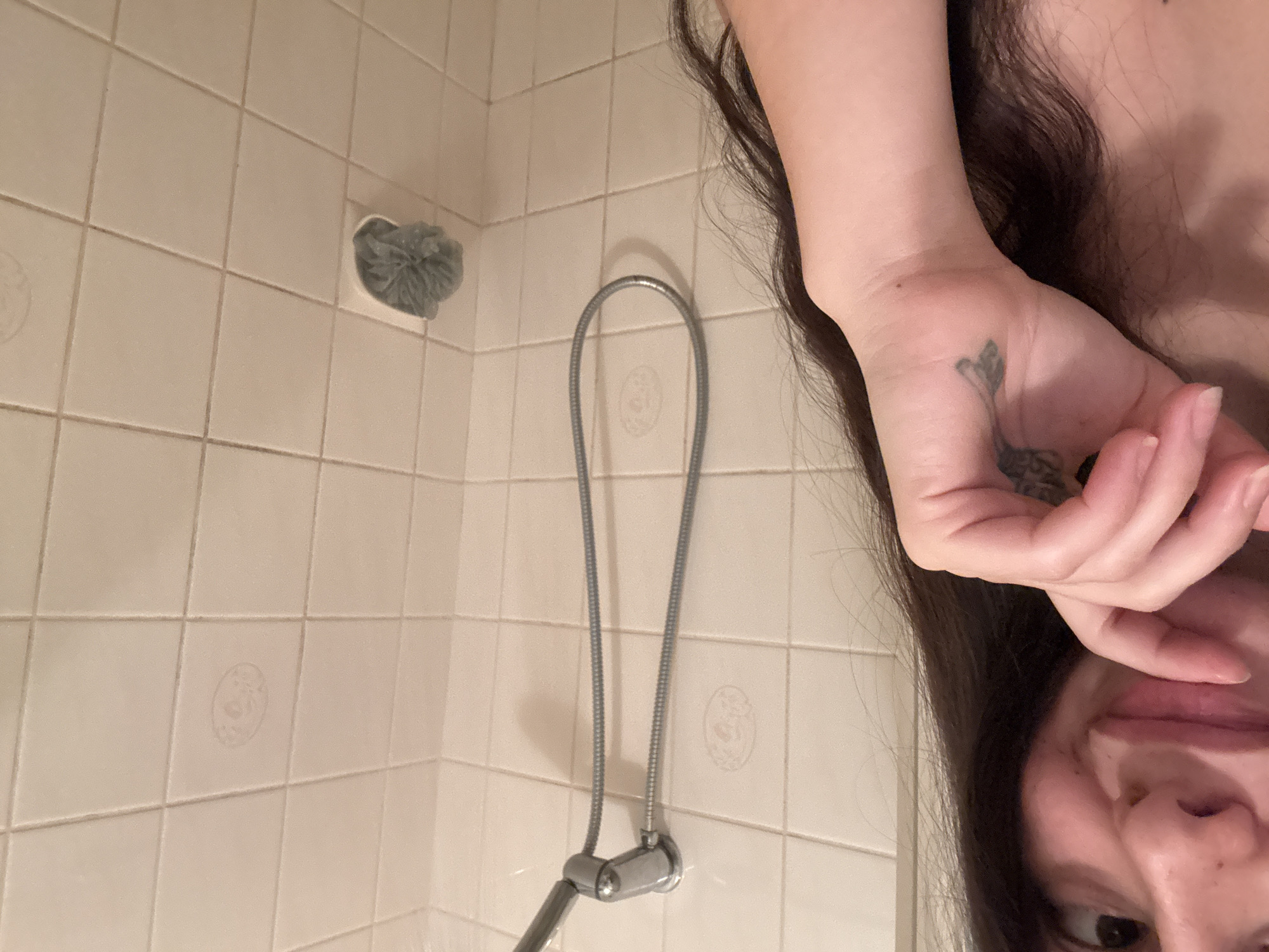 Person documented in bathroom shower in Como, Australia