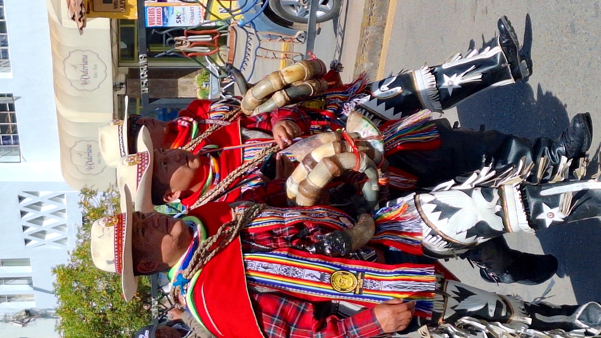 Traditional Andean procession winds through Cuzco streets