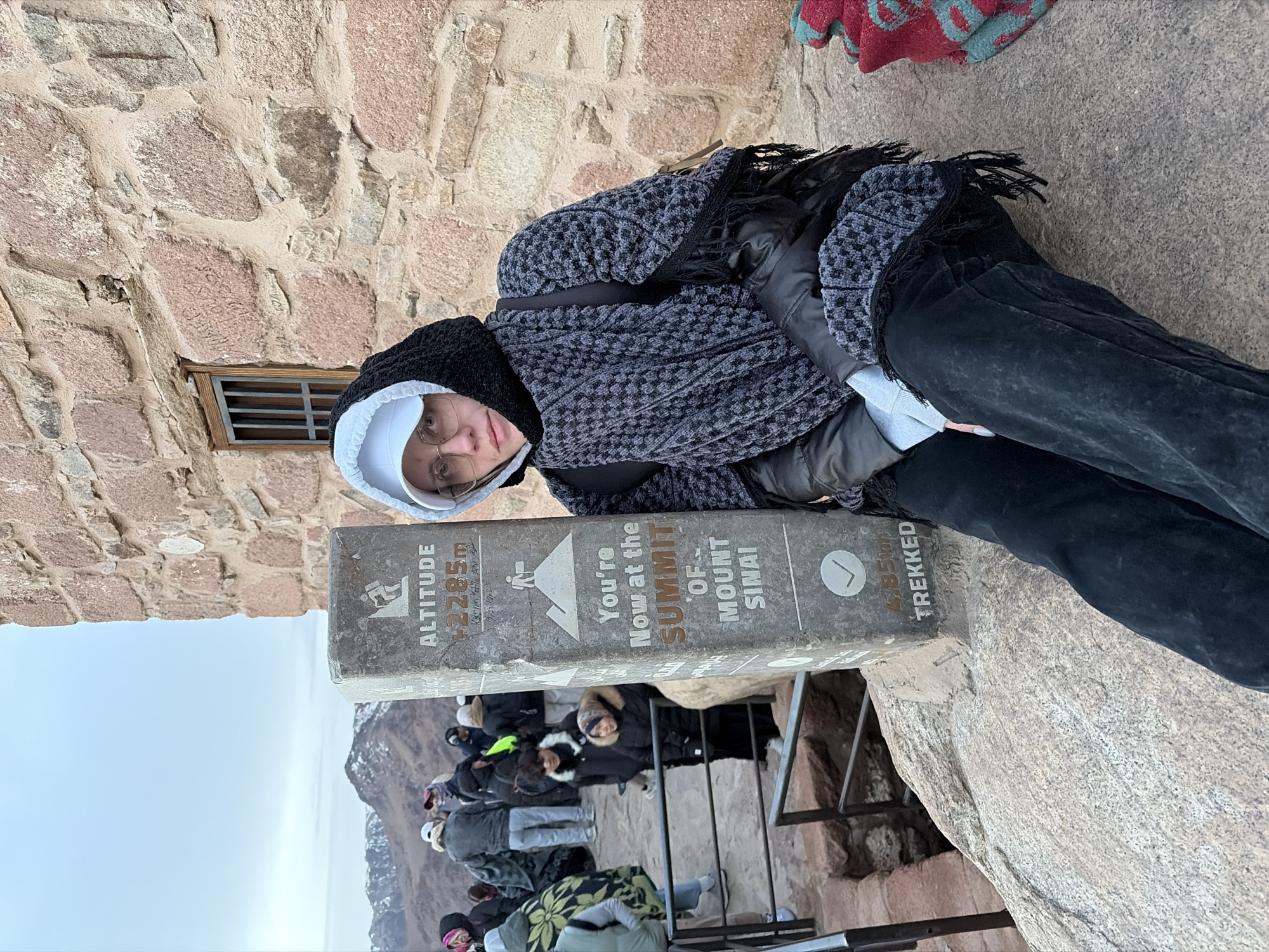 Hiker summits Mount Sinai after overnight trek in Egypt