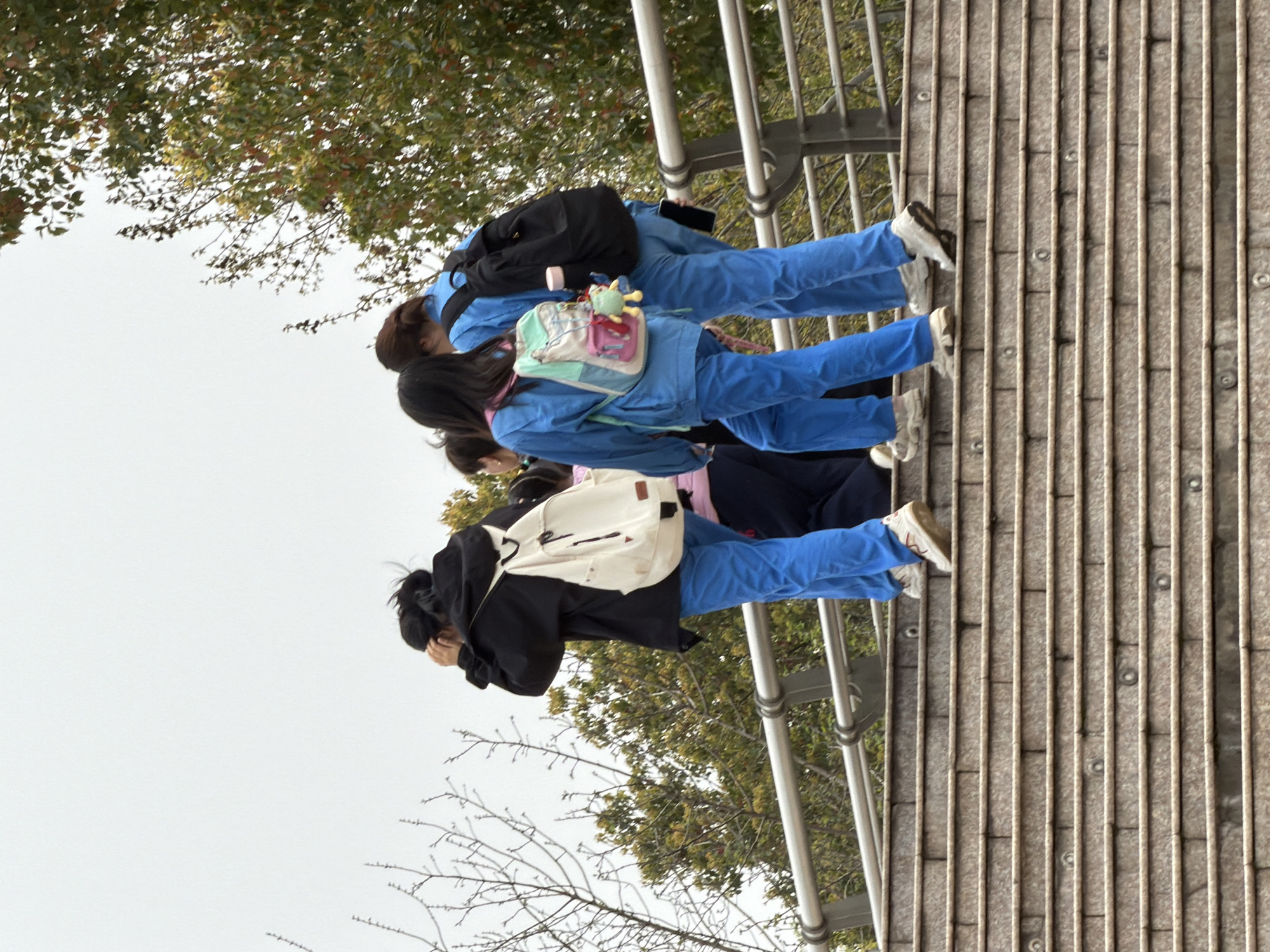 University campus life captured across Jiangning District plaza areas