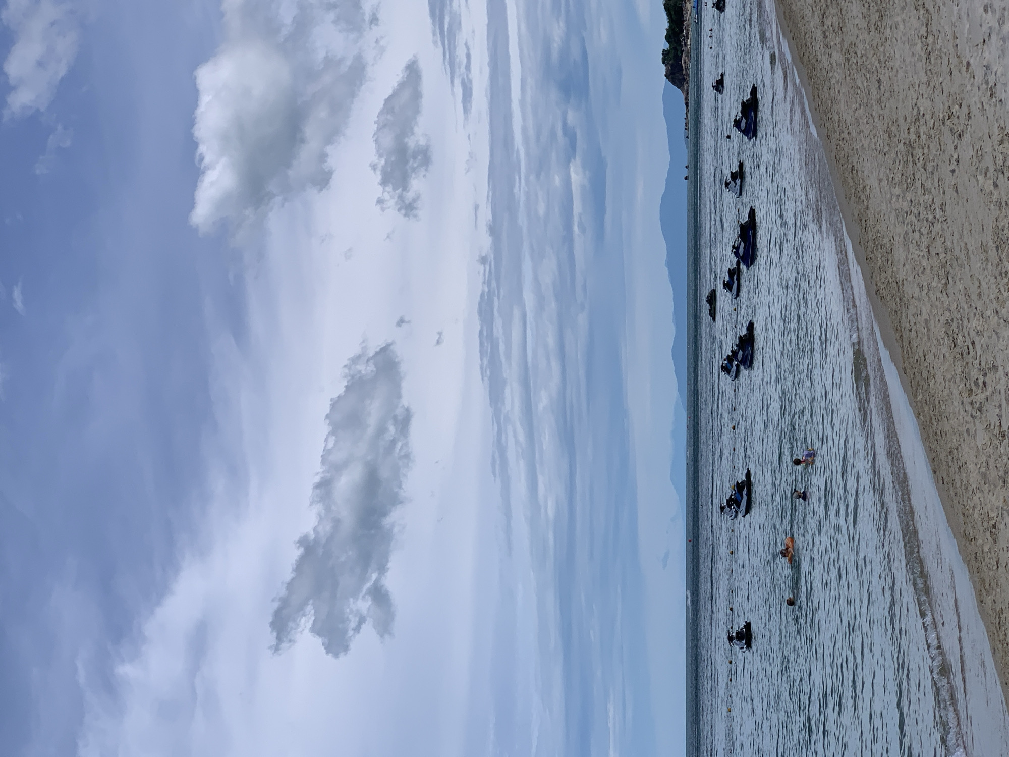 Morning beach life along Ko Samui's coastline
