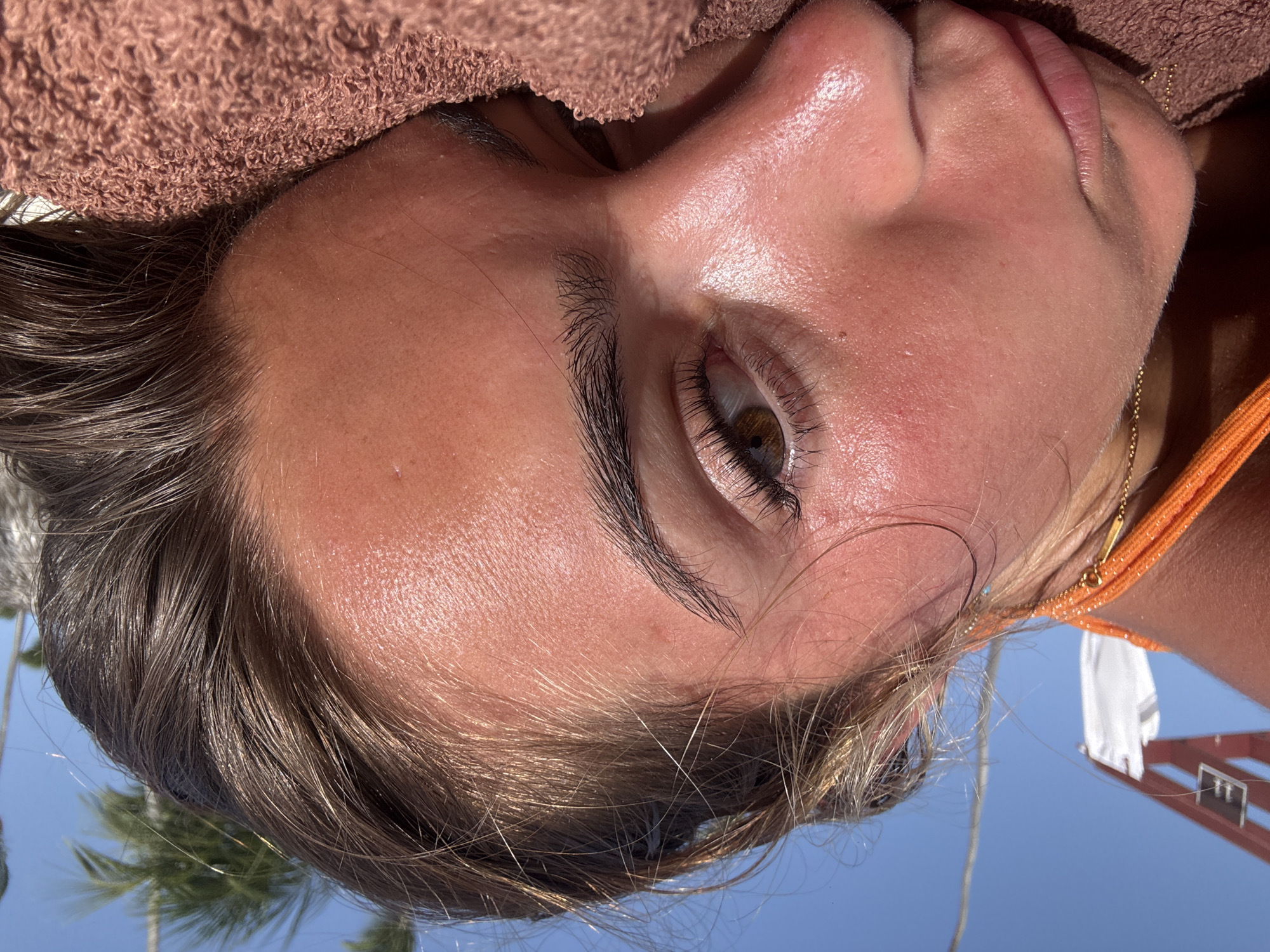 Relaxing on a Dominican beach as the evening winds down