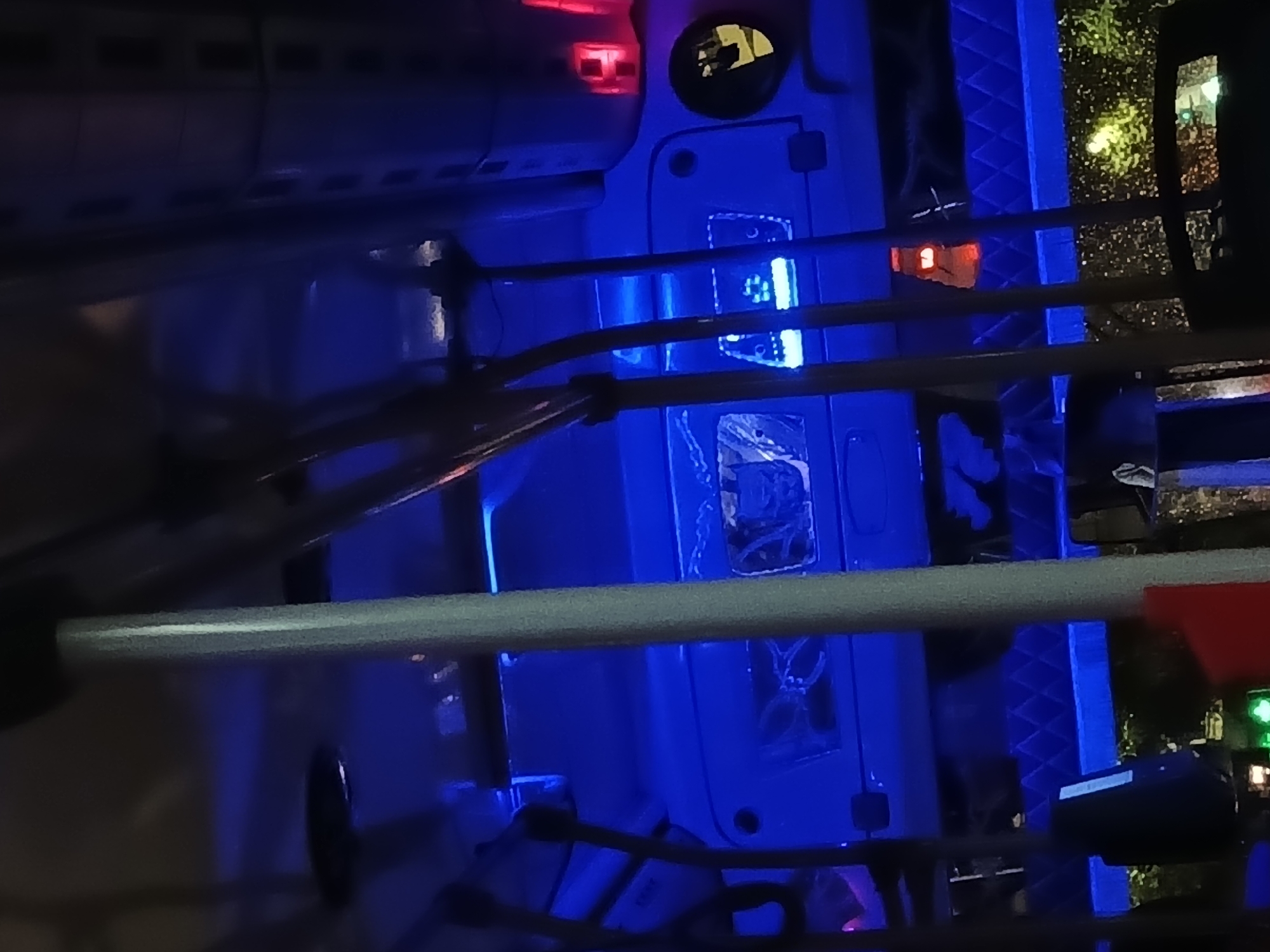 Night bus ride captured in Buenos Aires
