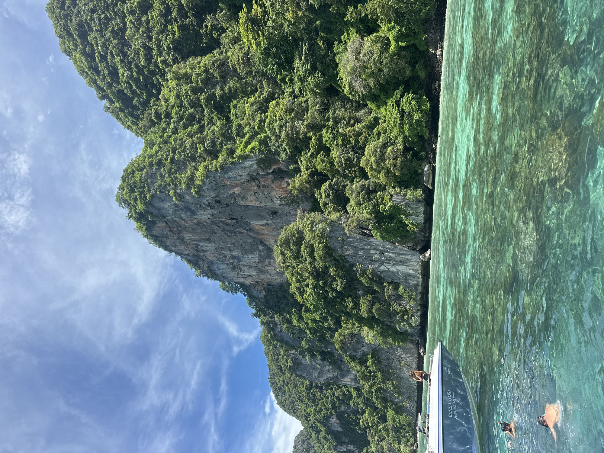 Kayaking and swimming over coral reefs off Ao Nang