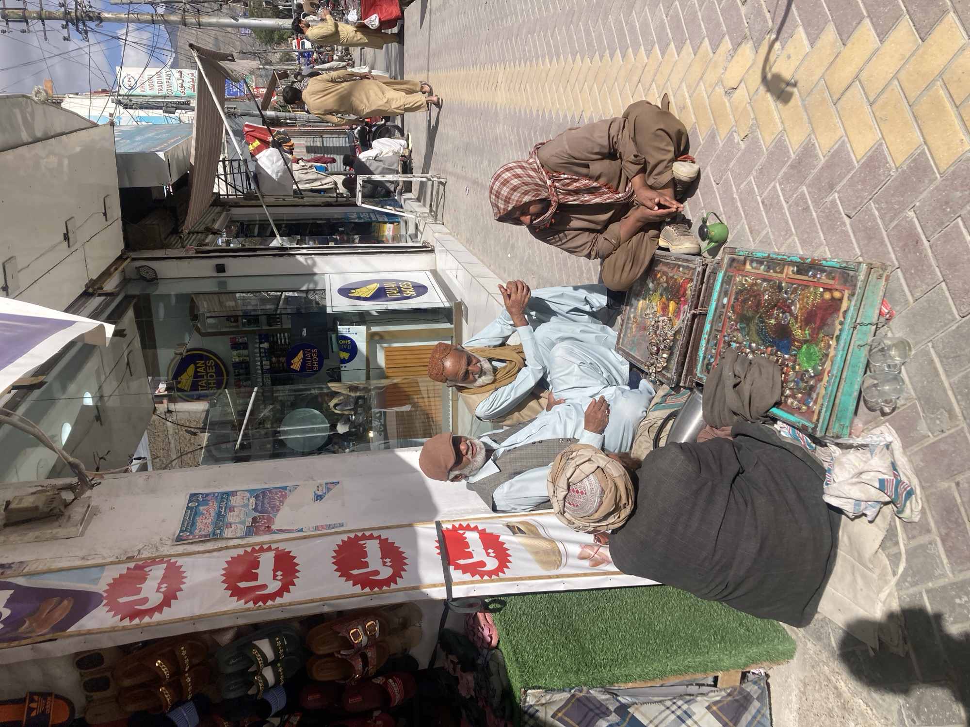 Morning street life documented in Quetta City, Pakistan
