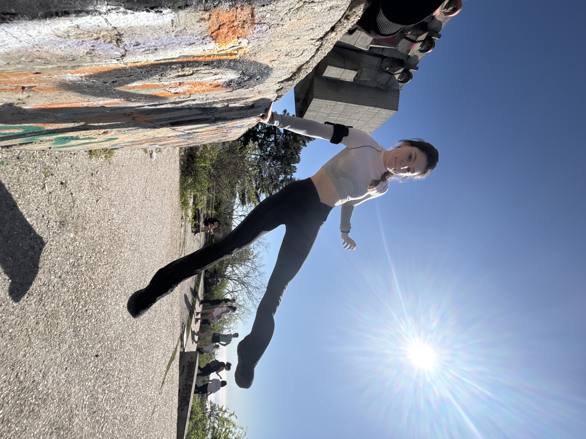 Early morning outdoor activities documented across multiple locations