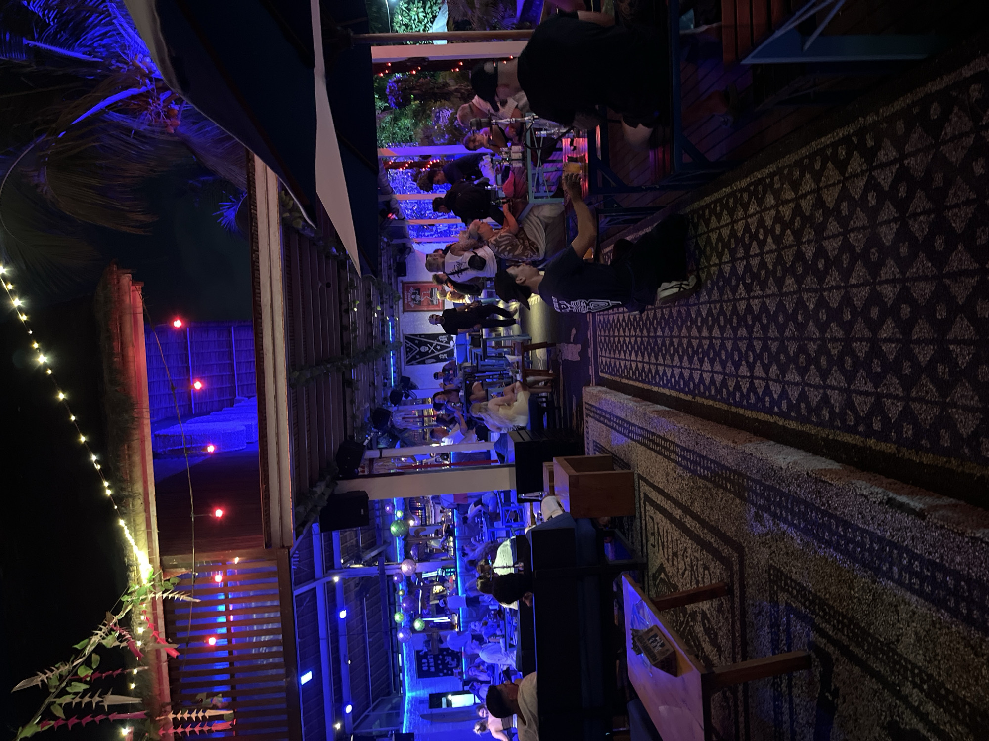 Night out: Young adults socialize at North Kuta bars
