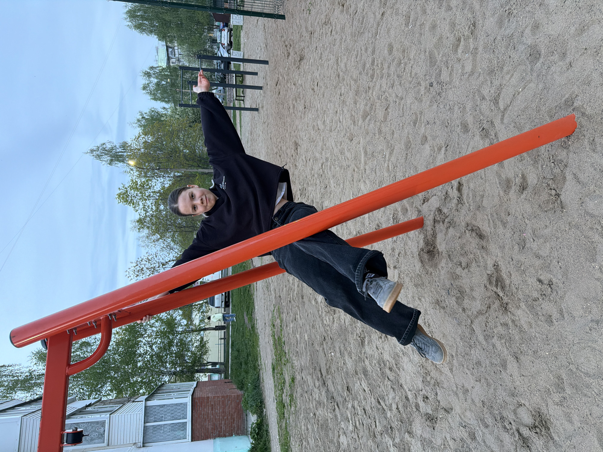Families enjoy afternoon at Chaikovsky playground and recreation facilities