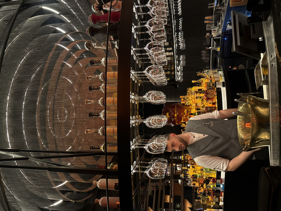 Evening dining and hospitality experiences documented across Barcelona