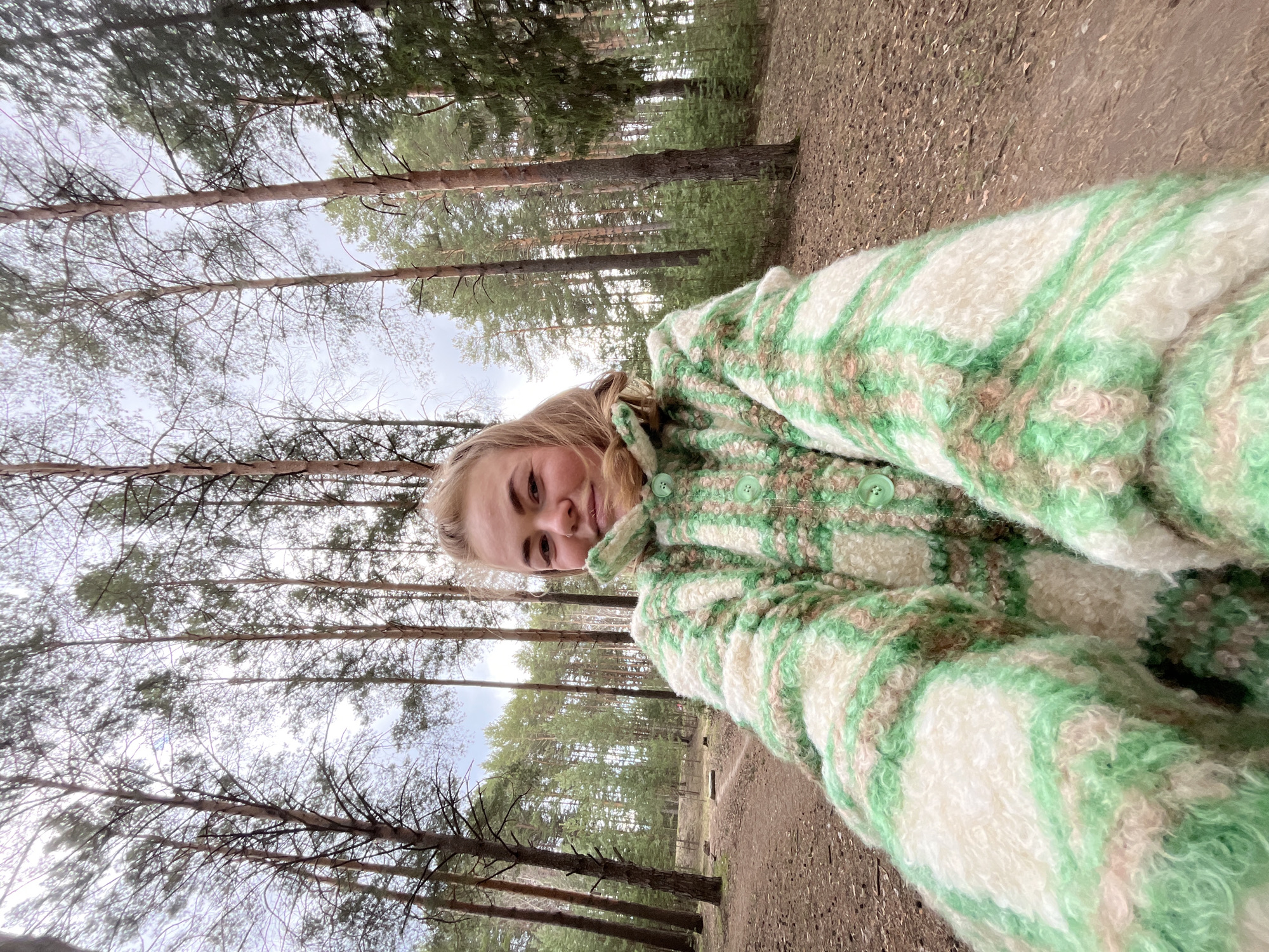 Forest outing documented near Chaikovsky with selfies and cycling