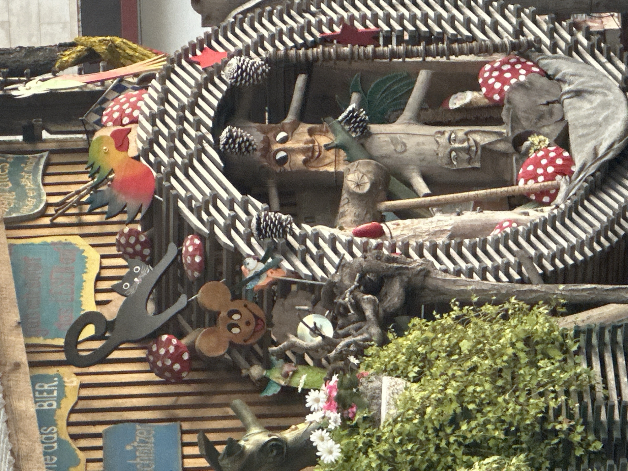 Eclectic garden and folk art on display in Günzburg