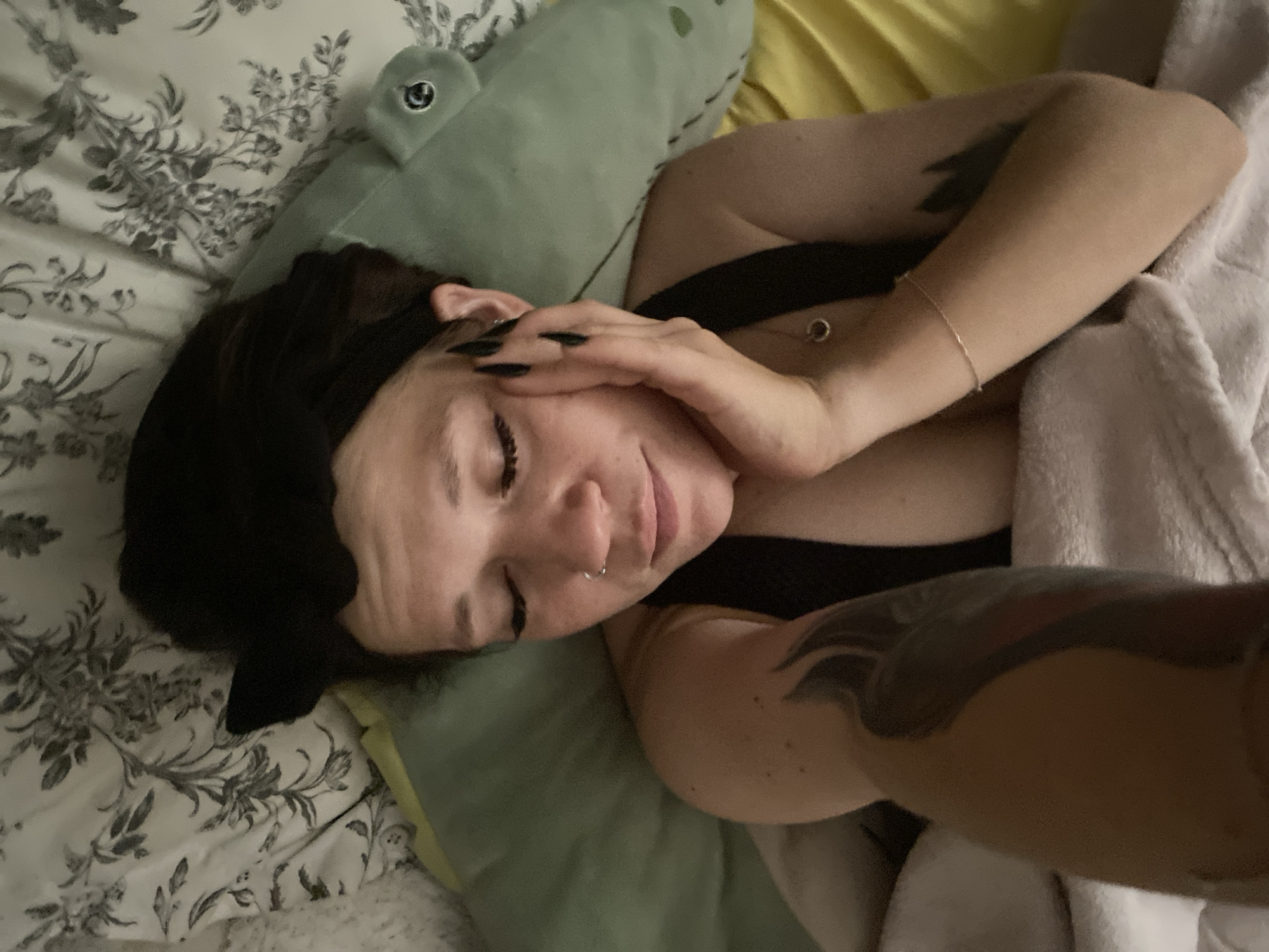 Late-night chill at home in Chaikovsky, Russia