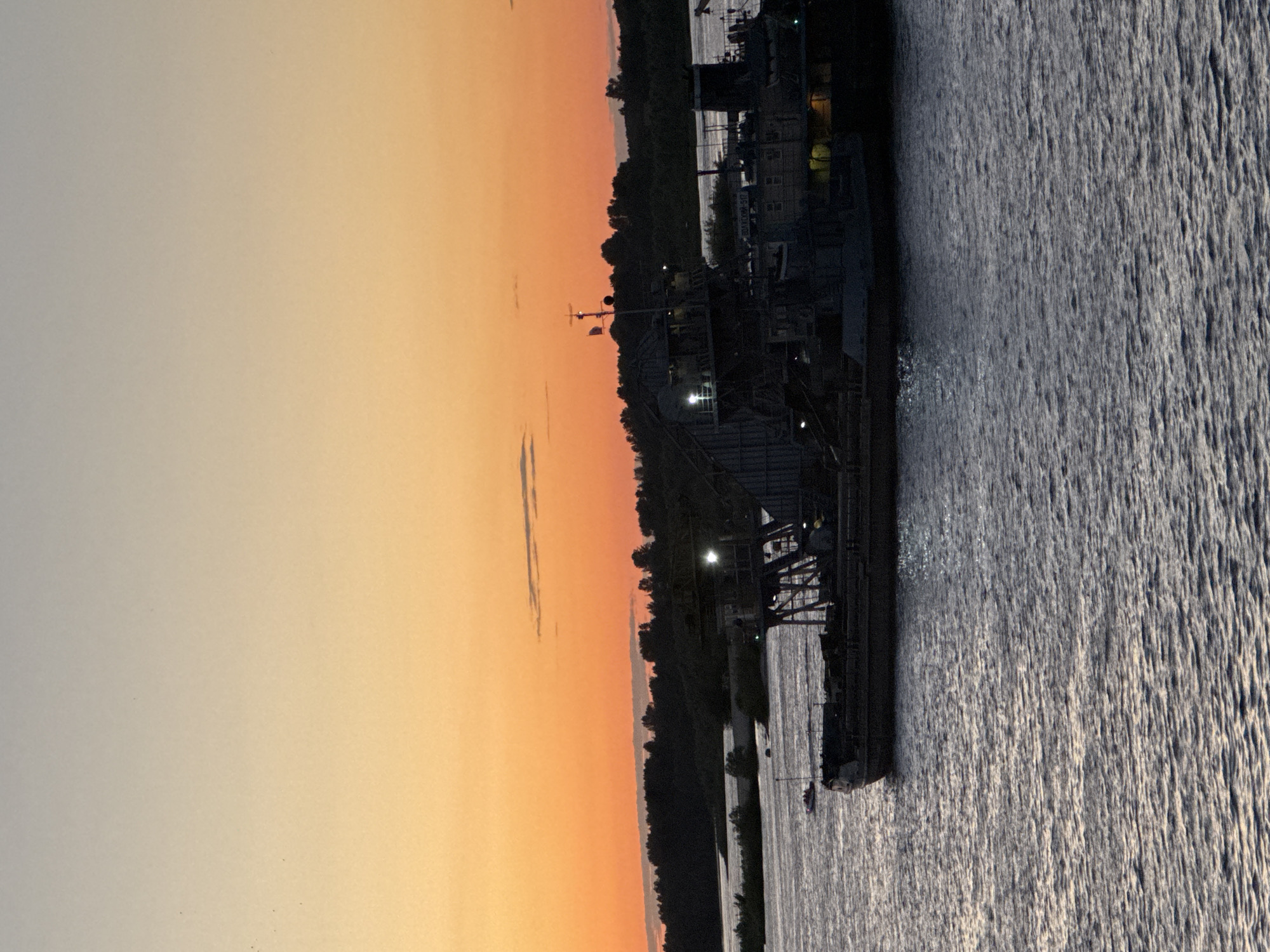 Nizhny Novgorod at dusk: Volga waterfront, stadium, and Kremlin