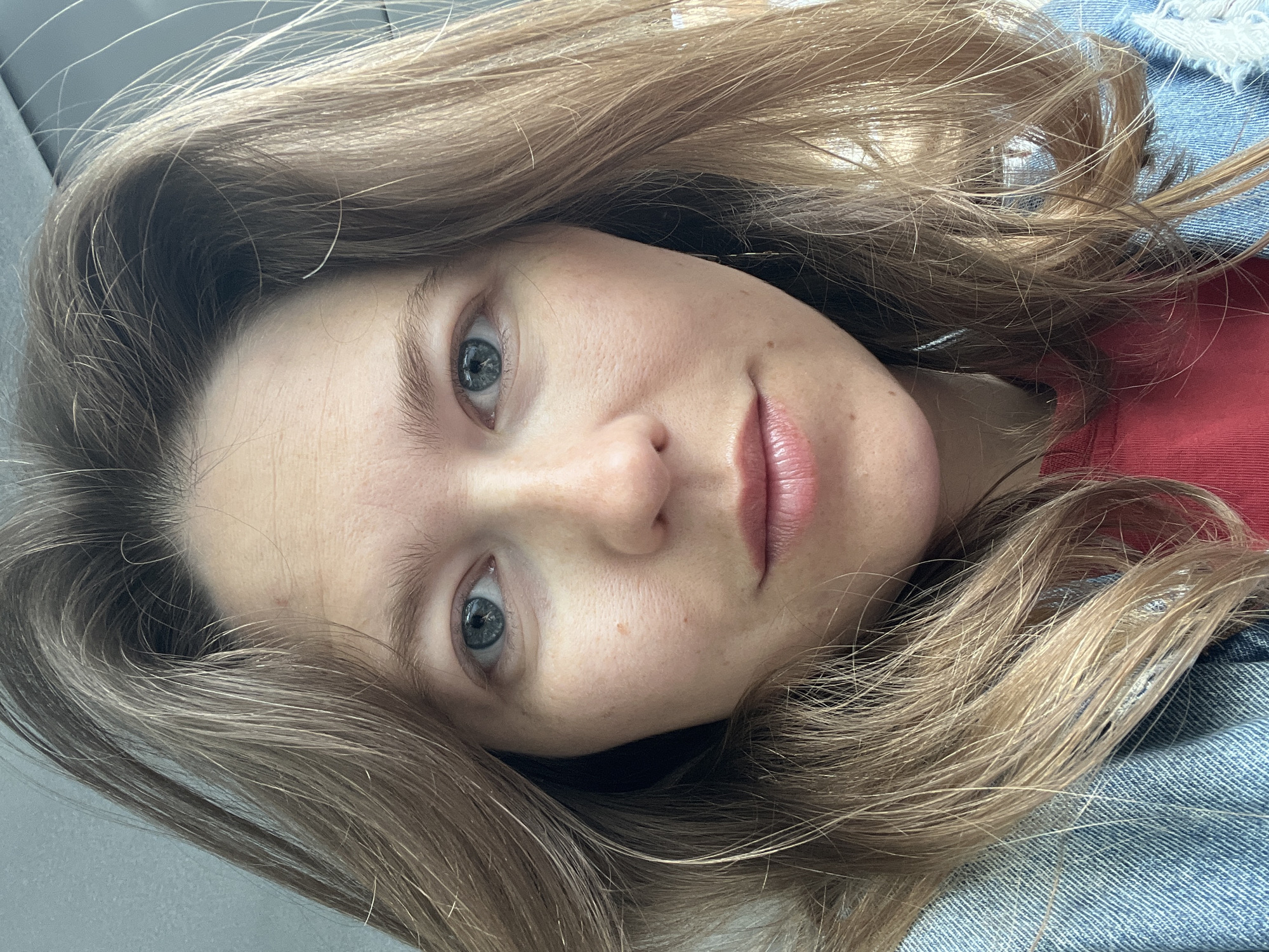 Woman photographed in portrait style in Podgorica, Montenegro
