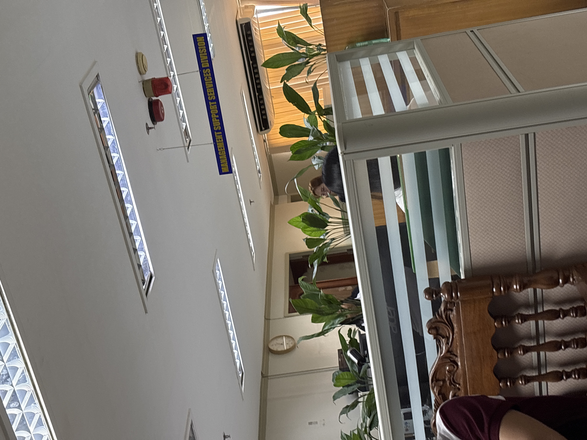 Break time at a Davao City university office, June 2026
