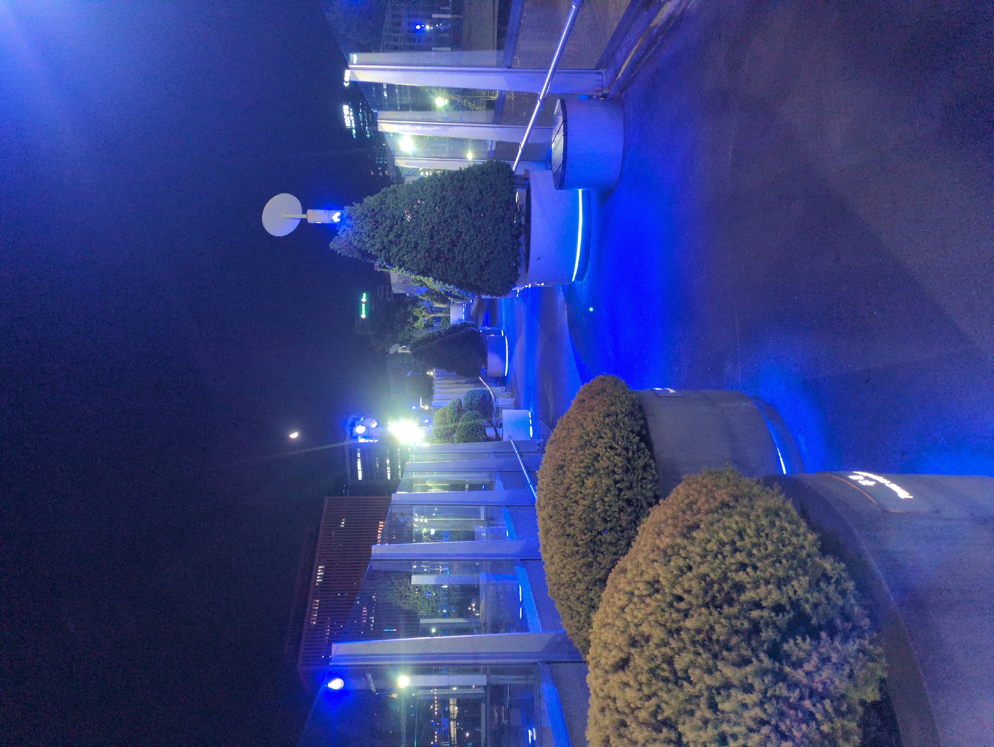 Evening documentation captures Seoul's Jung-gu district scenes, art installations