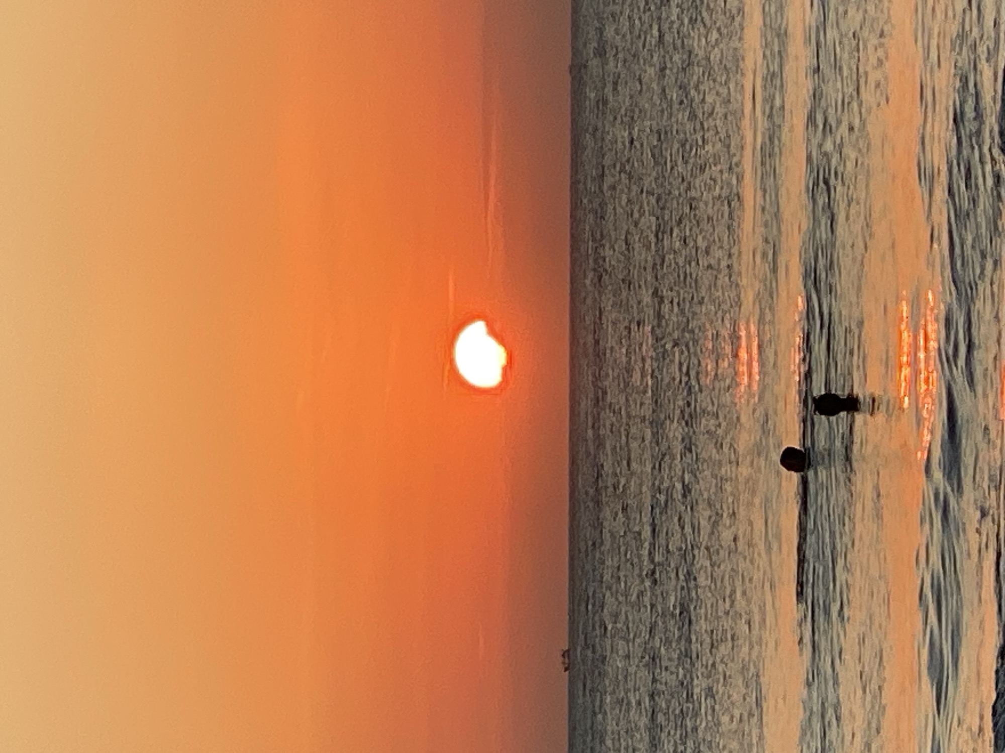 Sunset activities at Kuta Beach, Bali