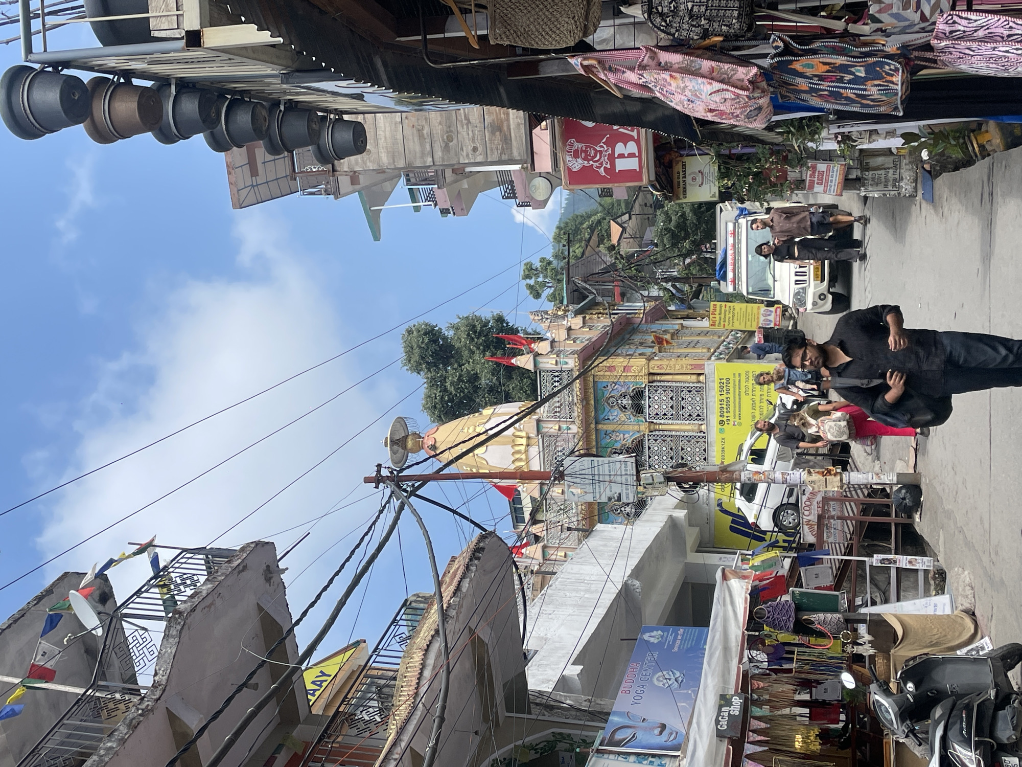 Morning life documented in Bhagsu mountain village, India