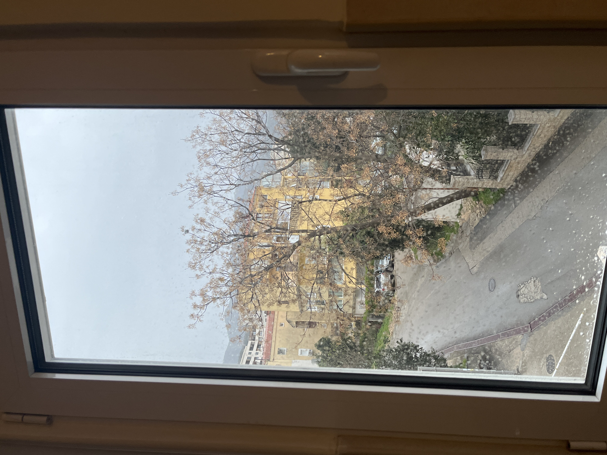 Rainy day view captured in Boreti, Montenegro