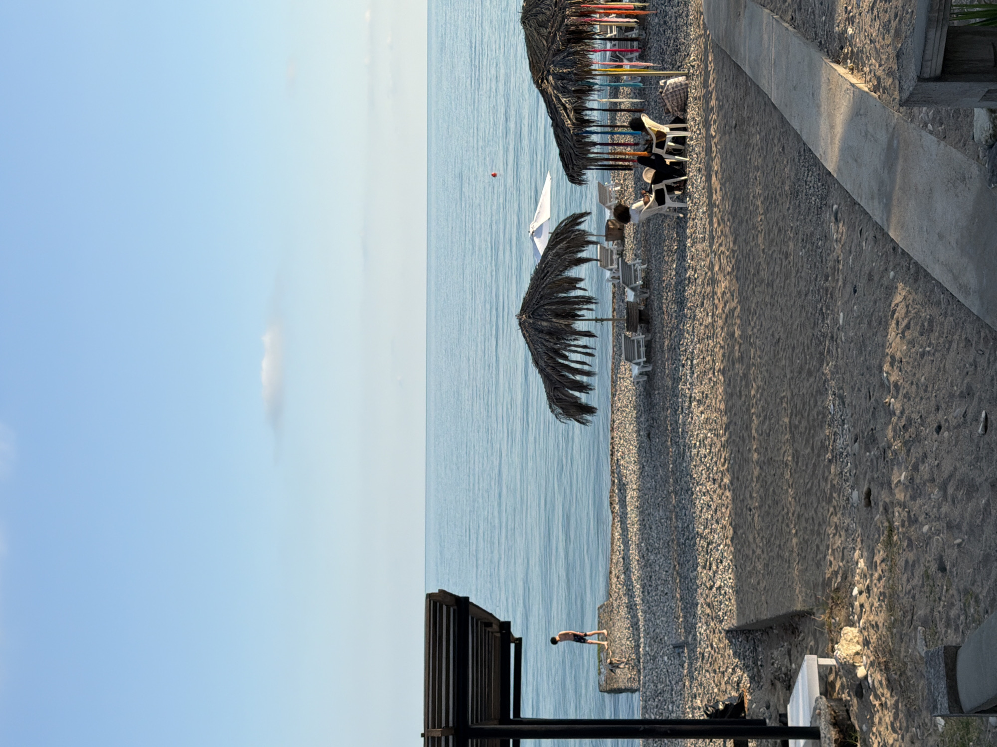 Peaceful coastal scenes captured in New Athos, Abkhazia