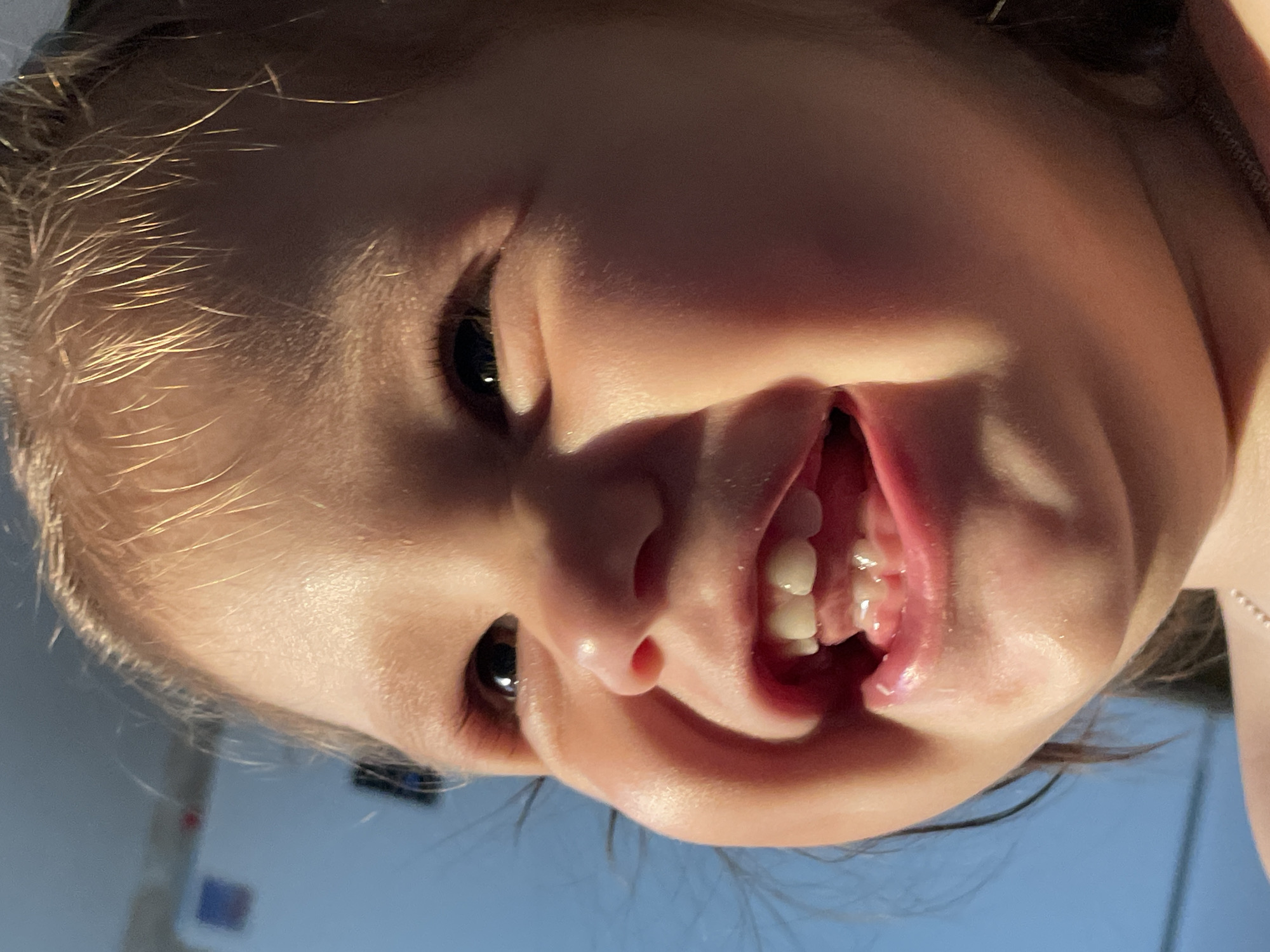 Caught mid-laugh in a close-up shot, Izhevsk
