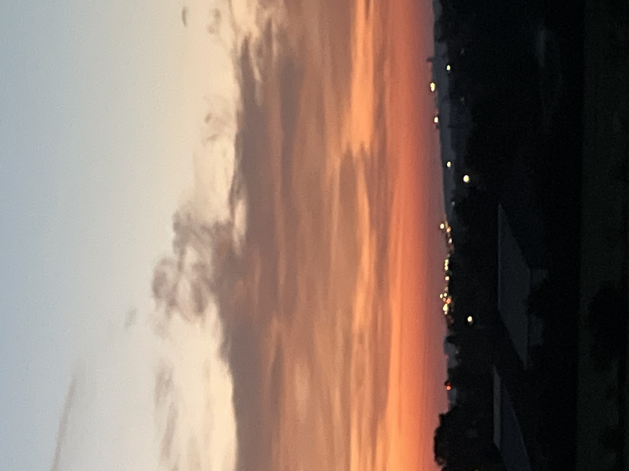 Sunset over Leudelange captured from several angles