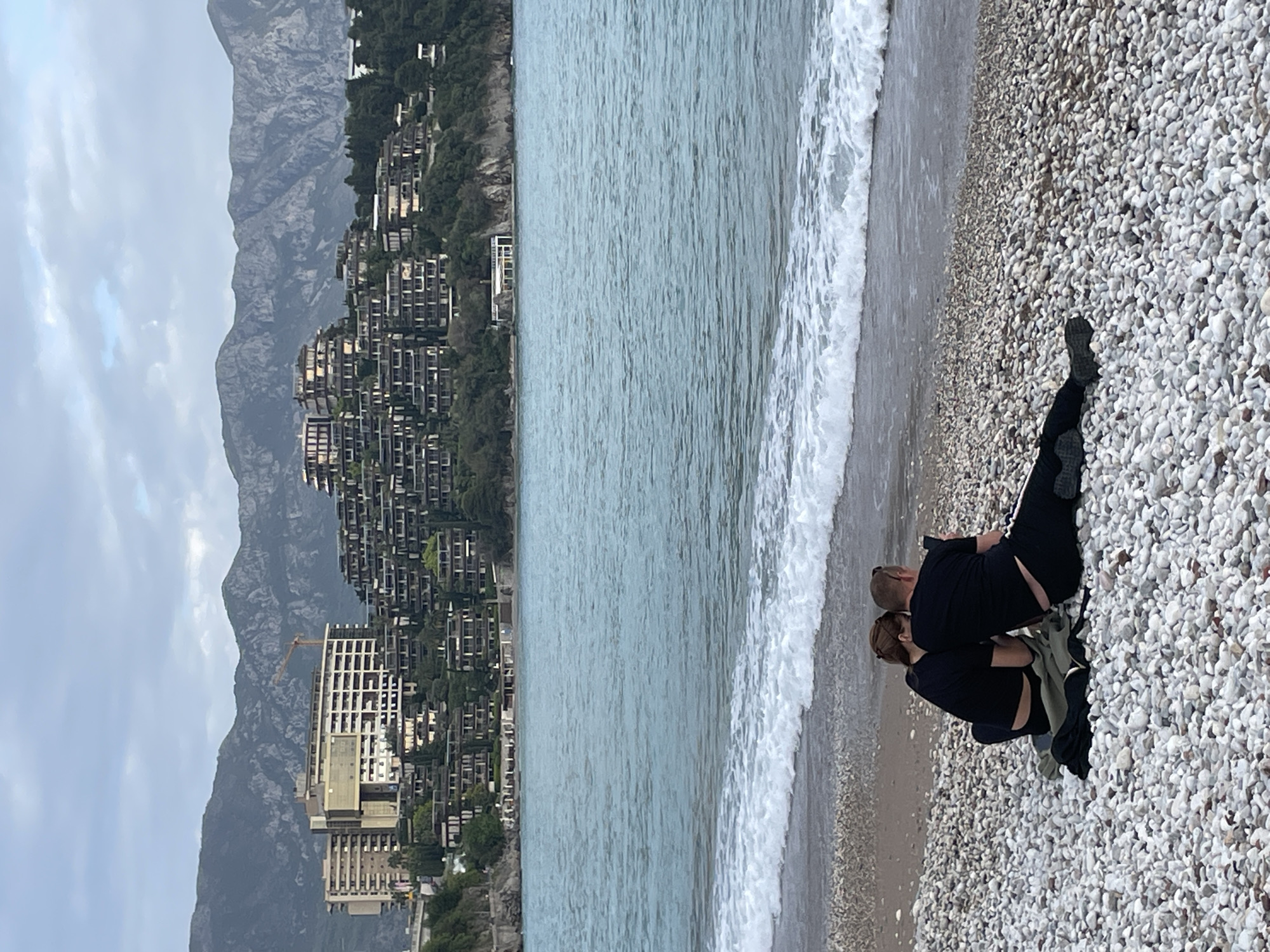 Ordinary afternoon life documented across Budva, Montenegro beaches and streets