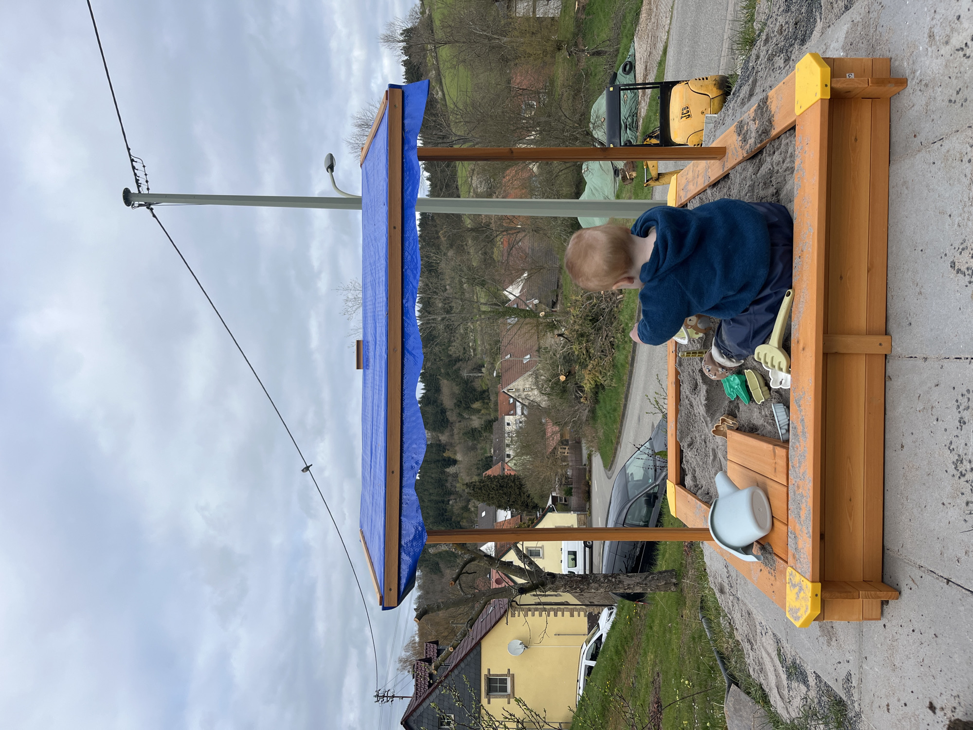 Quiet afternoon family moments documented in German villages
