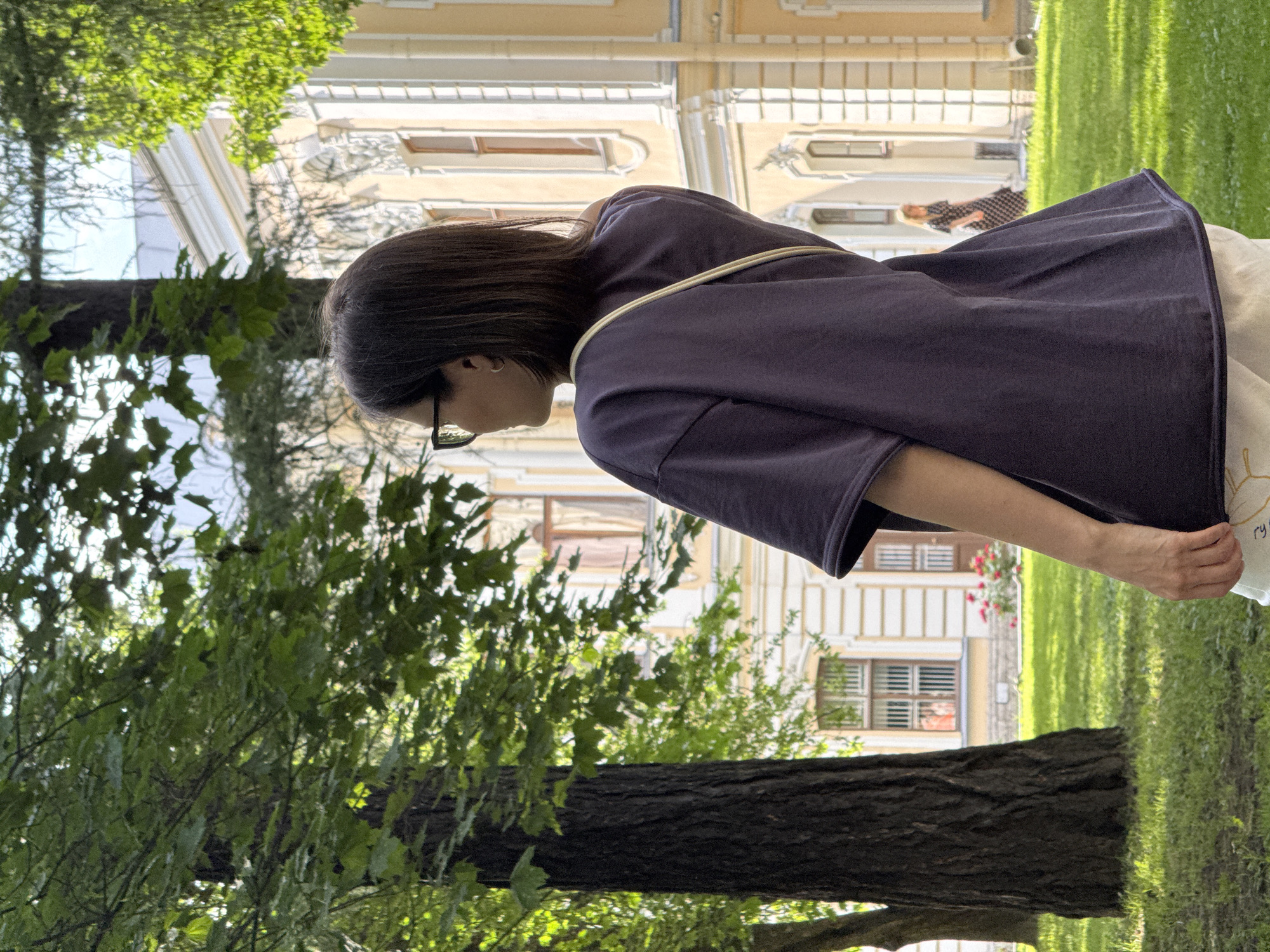 A summer afternoon drifting through a Saint Petersburg park