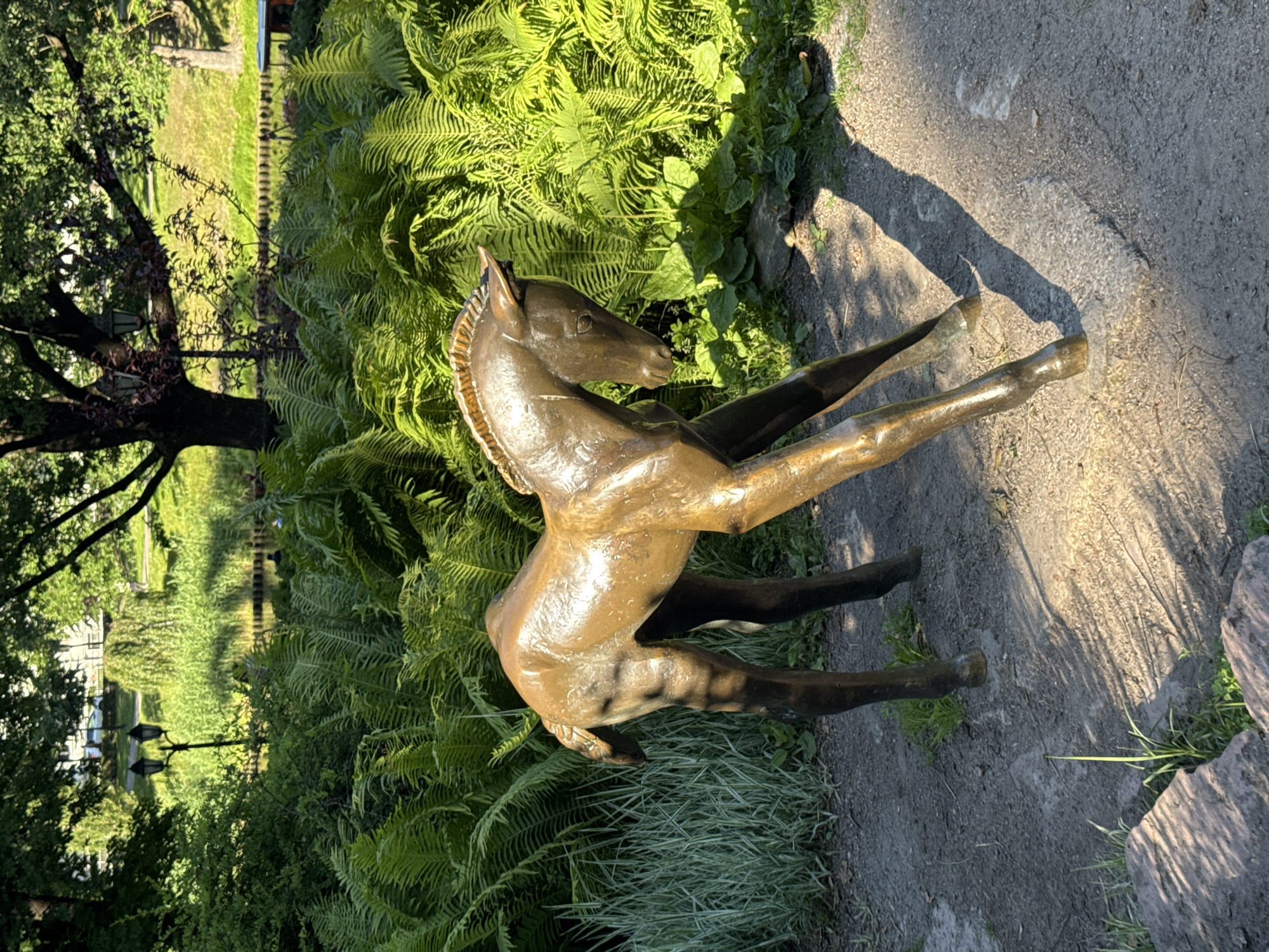 Summer afternoon across Riga's parks, sculptures, and street scenes