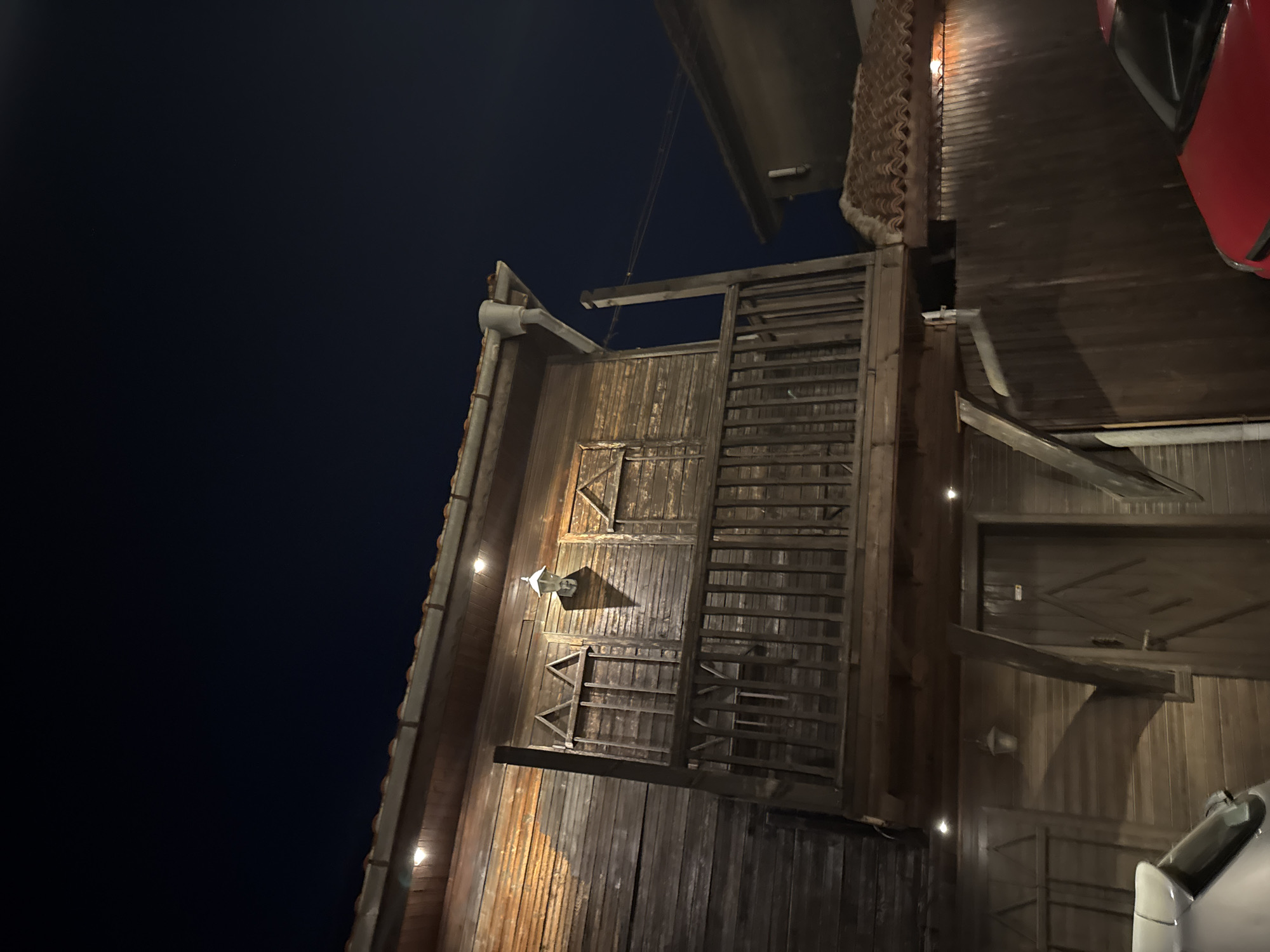 Nighttime in Sozopol's Old Town: stone, wood, and waterfront dining
