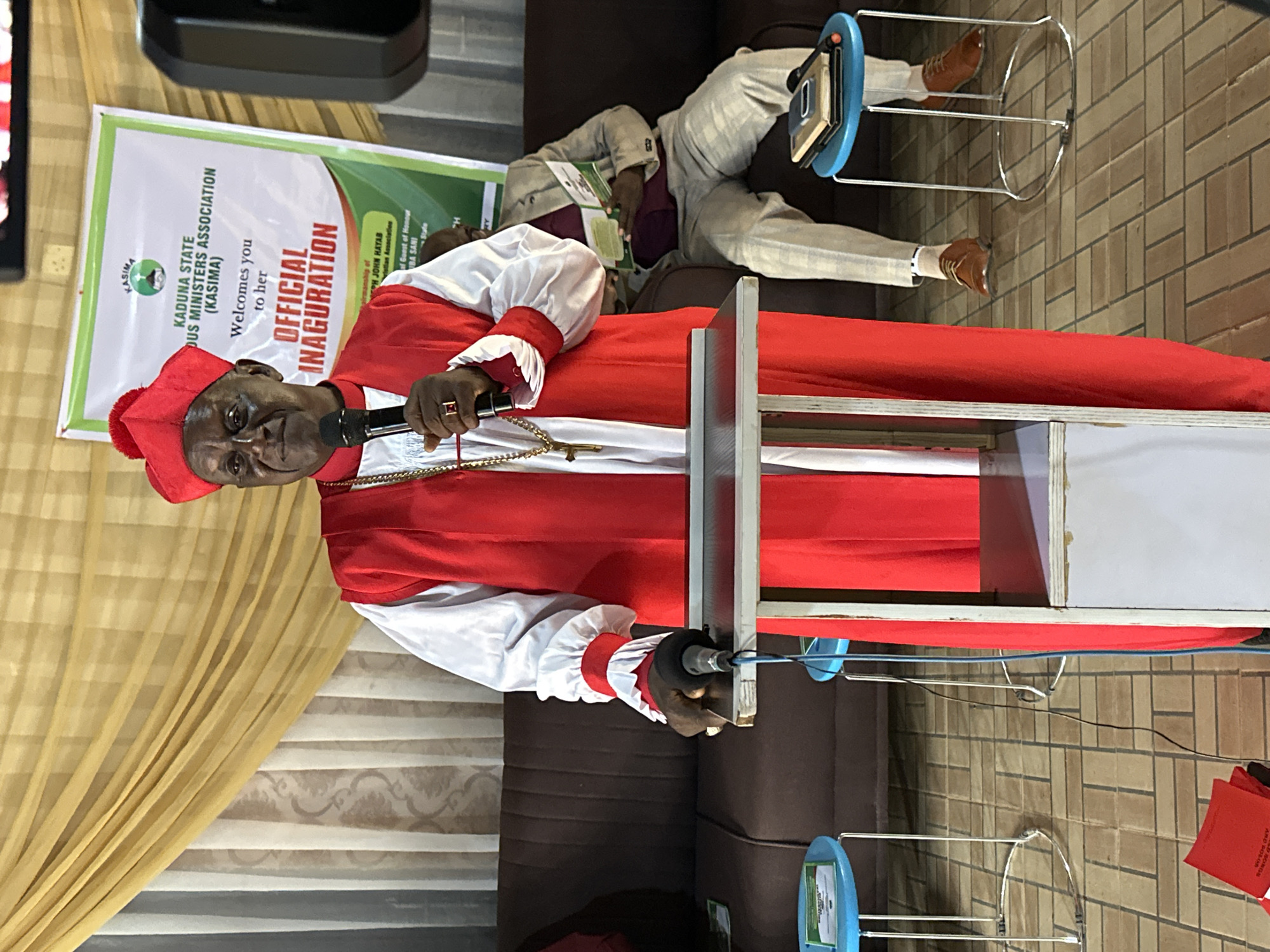 Religious ceremony underway in Barden Yana, Kaduna State, Nigeria