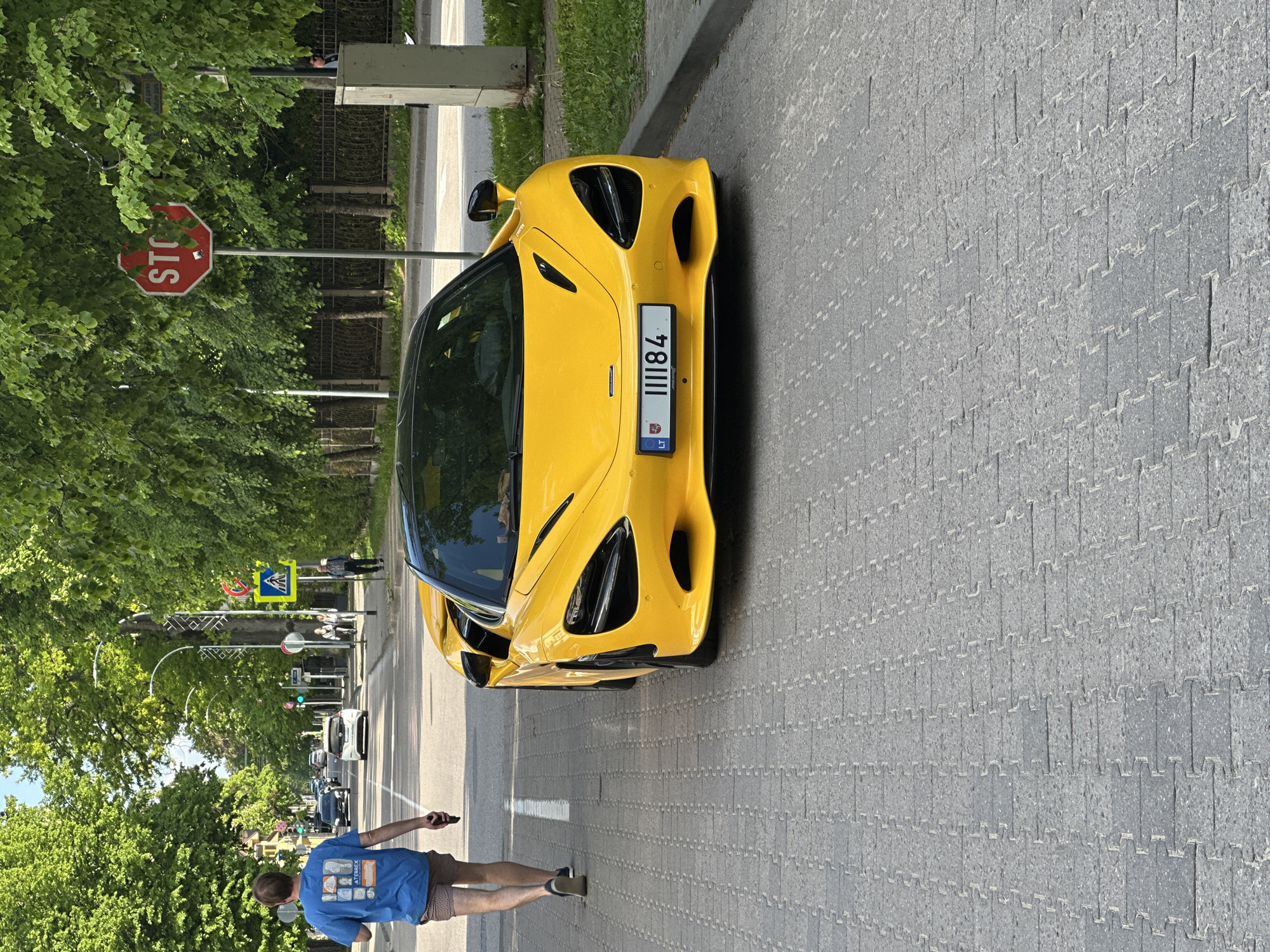 Luxury cars spotted parked in Jūrmala, Latvia