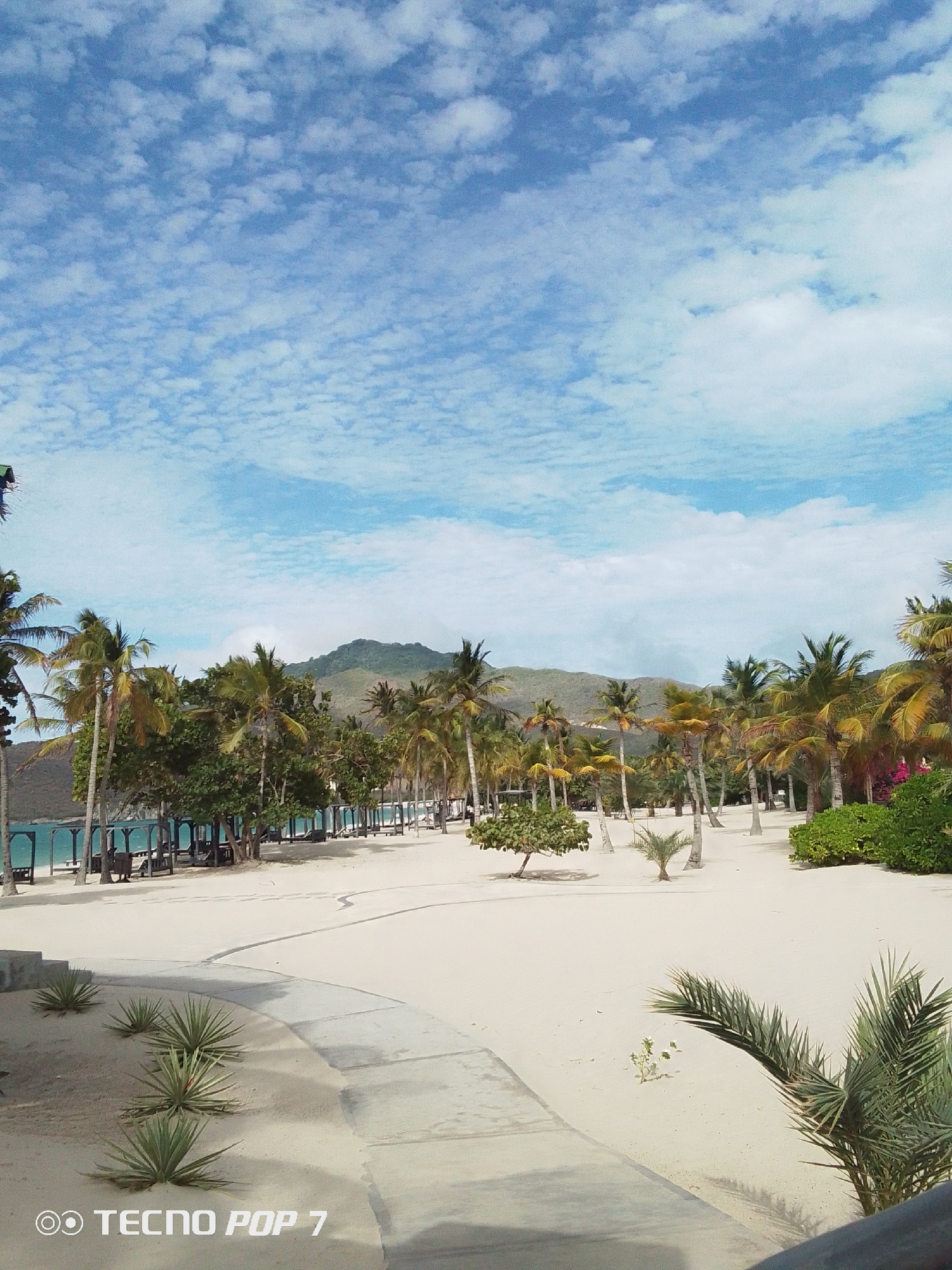 Beach scenes documented in Pedro González, Venezuela