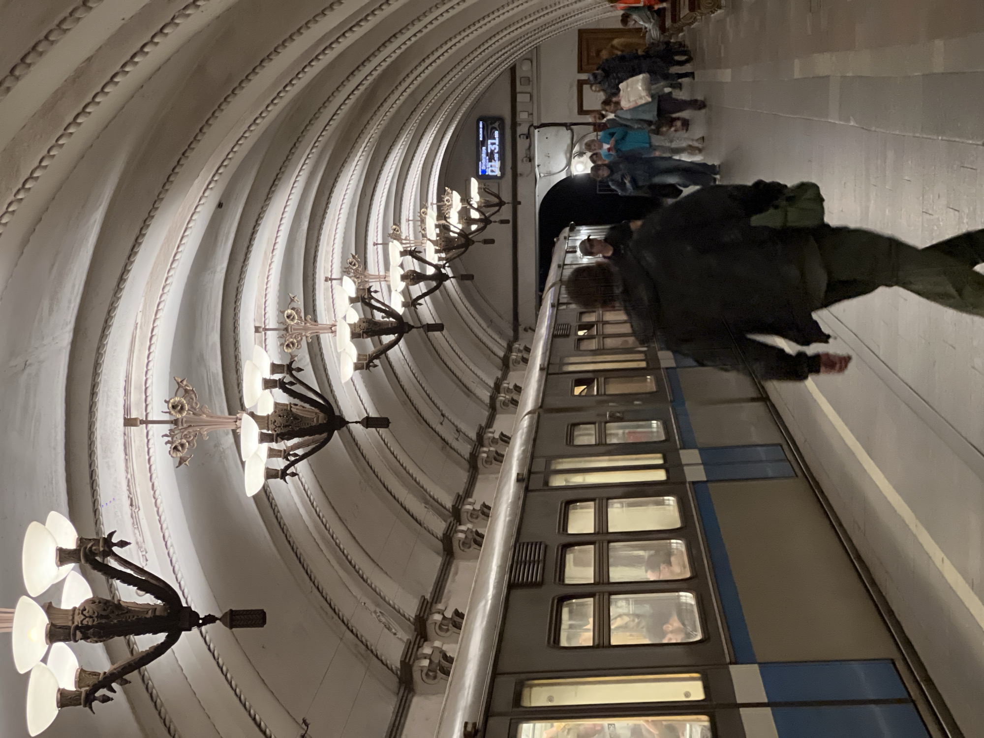 Urban journey documented through subway stations, trams, and city streets