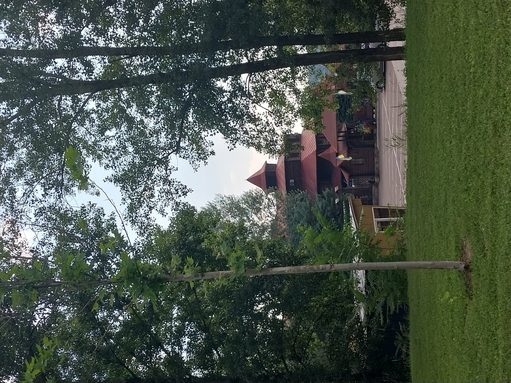 Wooden leisure complex with windmill and parkland, Dnipro