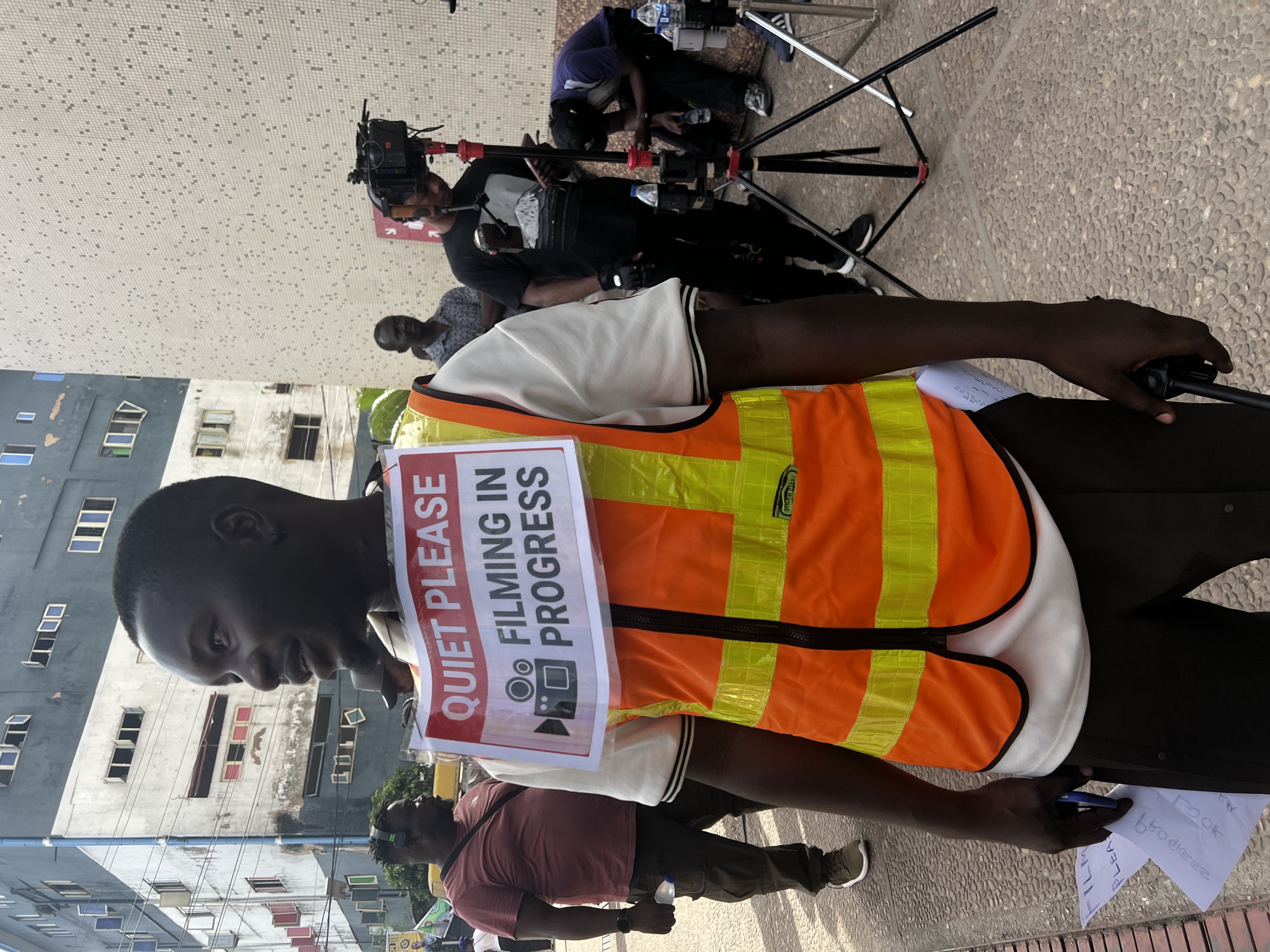 Film crew spotted shooting movie production in Lagos