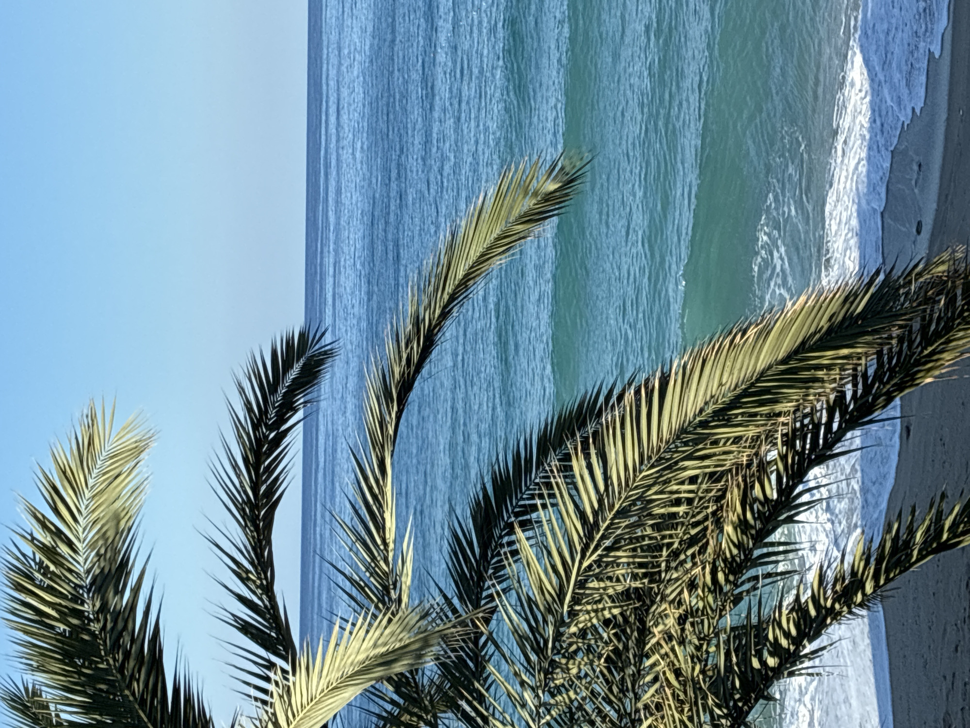 Calm Mediterranean morning along the Alanya waterfront