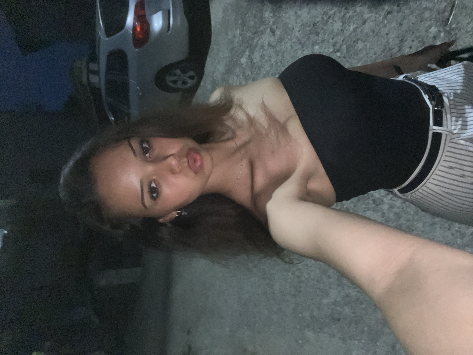 Evening selfie session in Zlatograd, same outfit, multiple angles