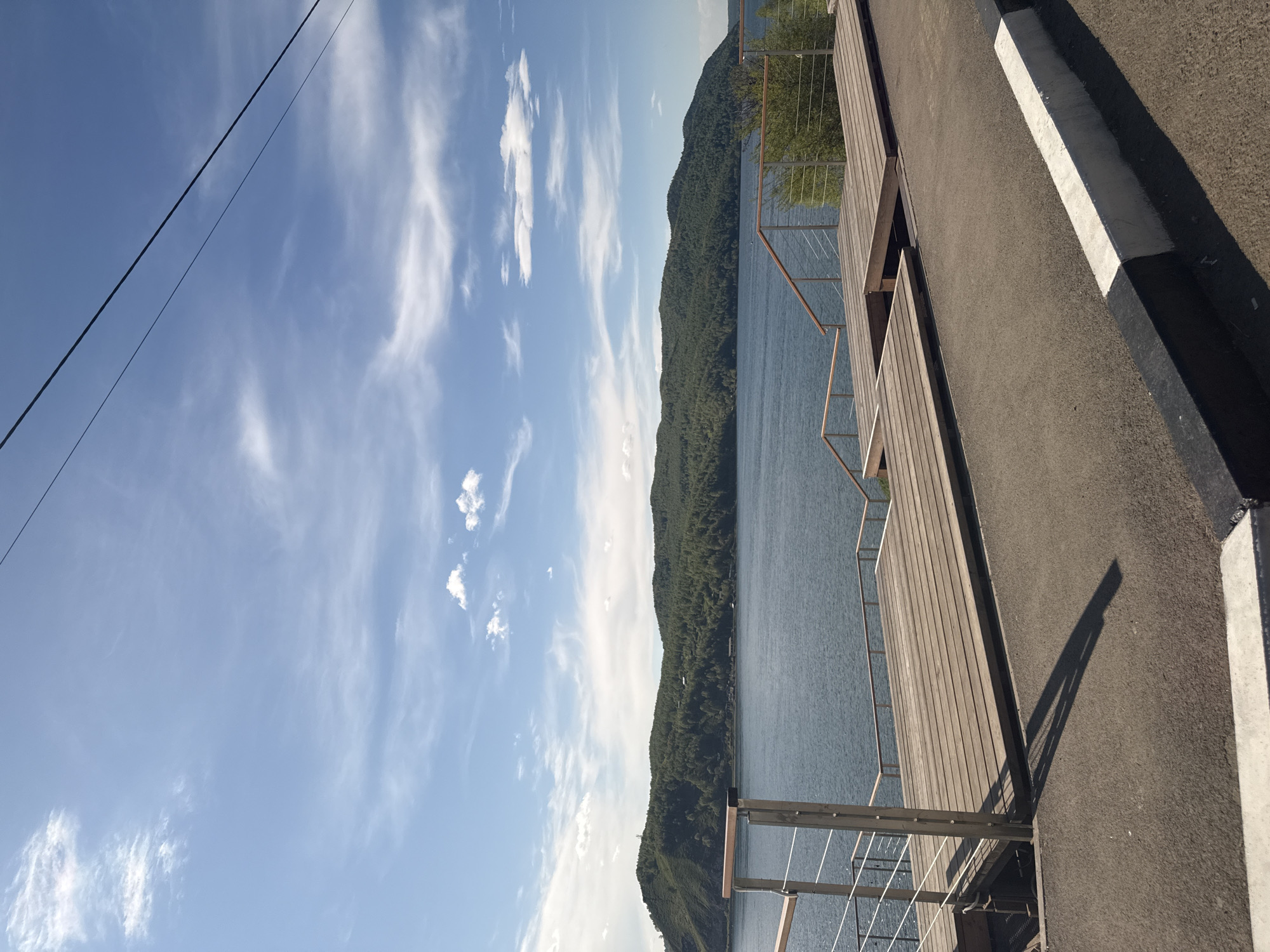 Morning tourists capture scenic Lake Baikal views in Listvyanka