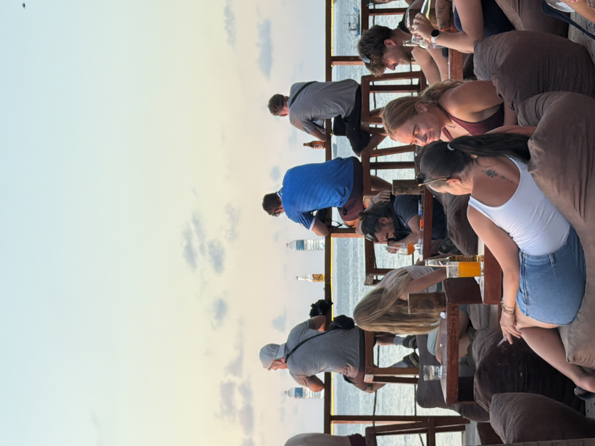 Sunset crowds gather at scenic spots in General Luna